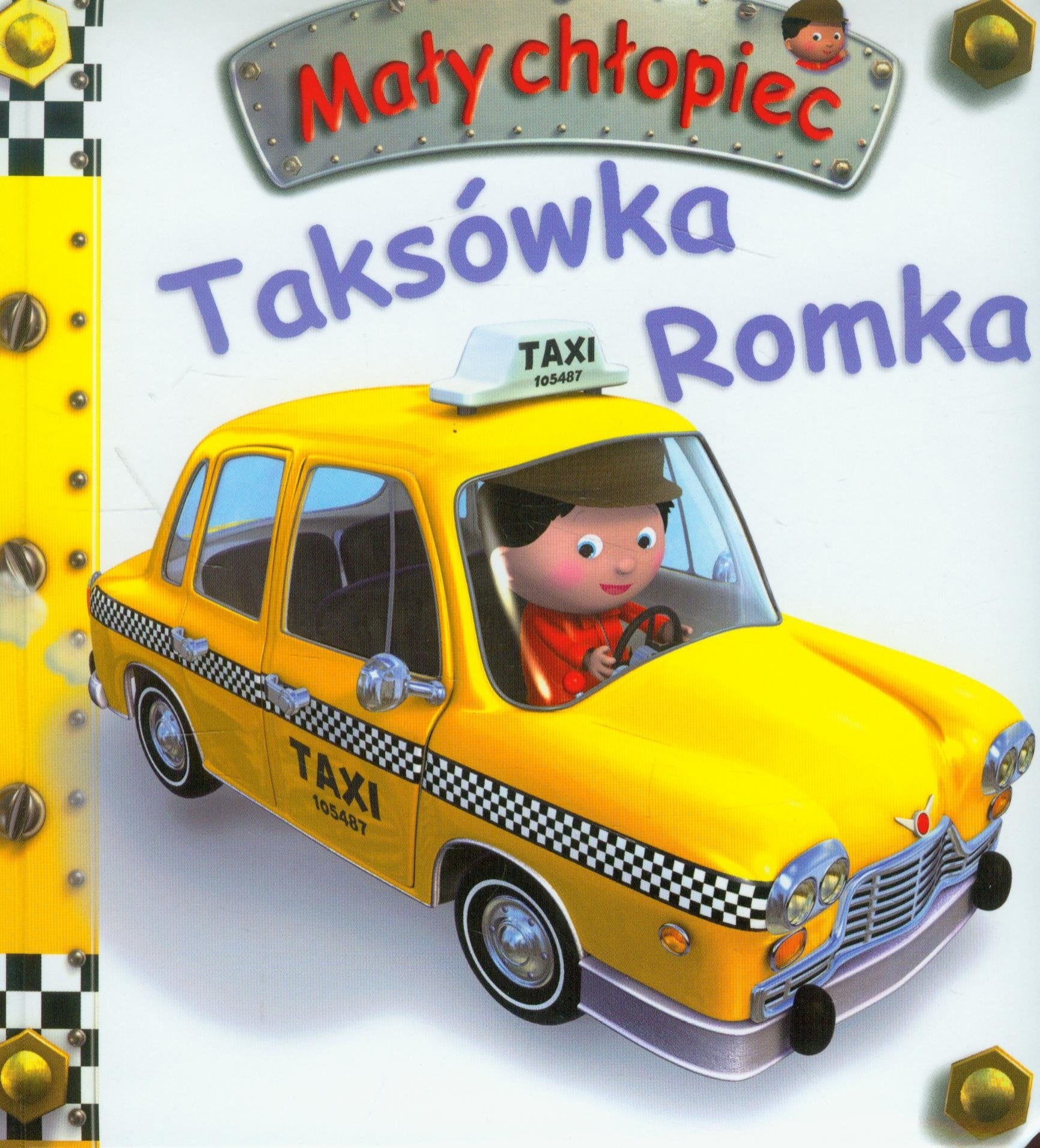 Taksówka Romka Maly chlopiec Books