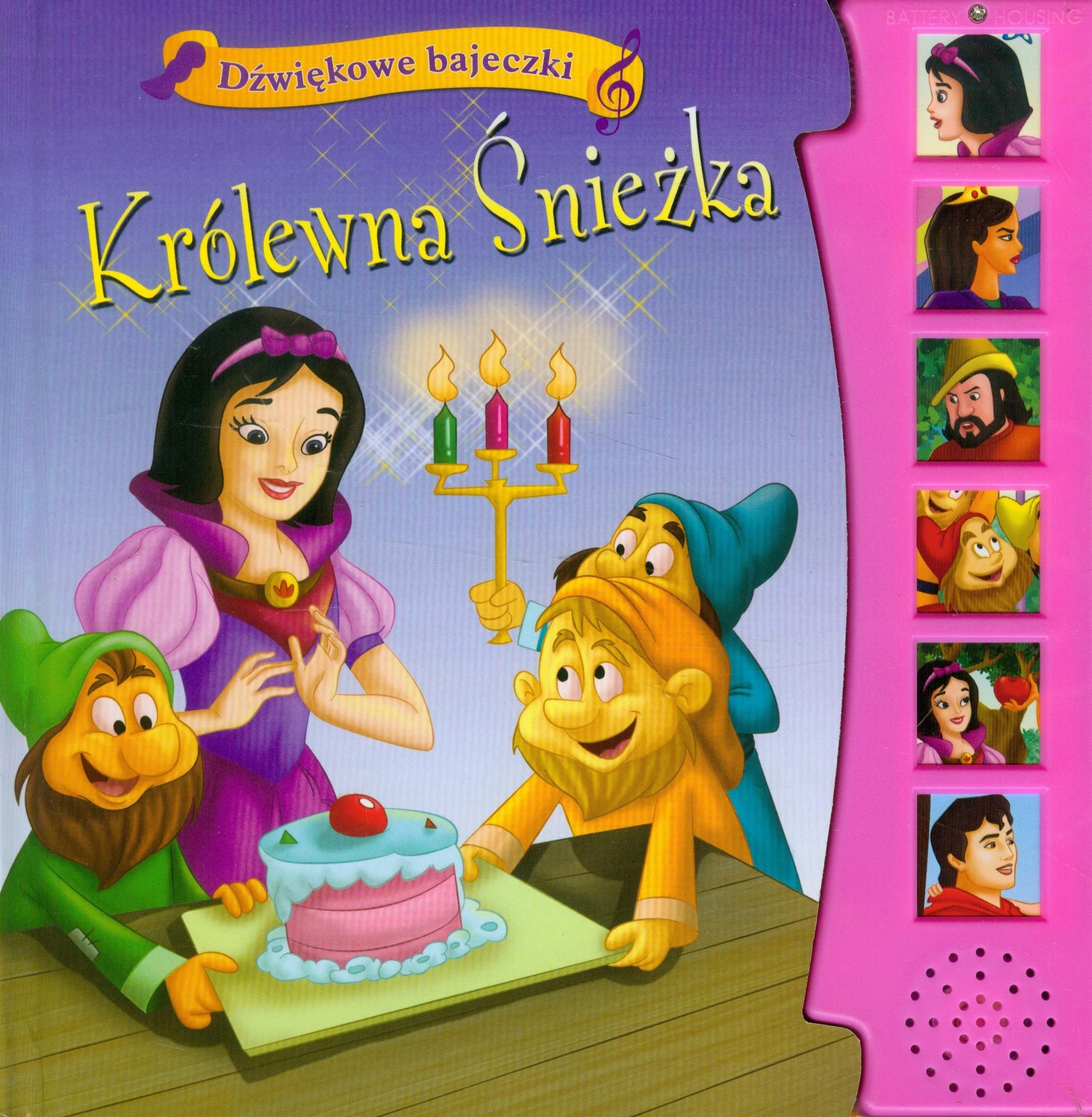 Królewna Śnieżka Dźwiękowe bajeczki Books