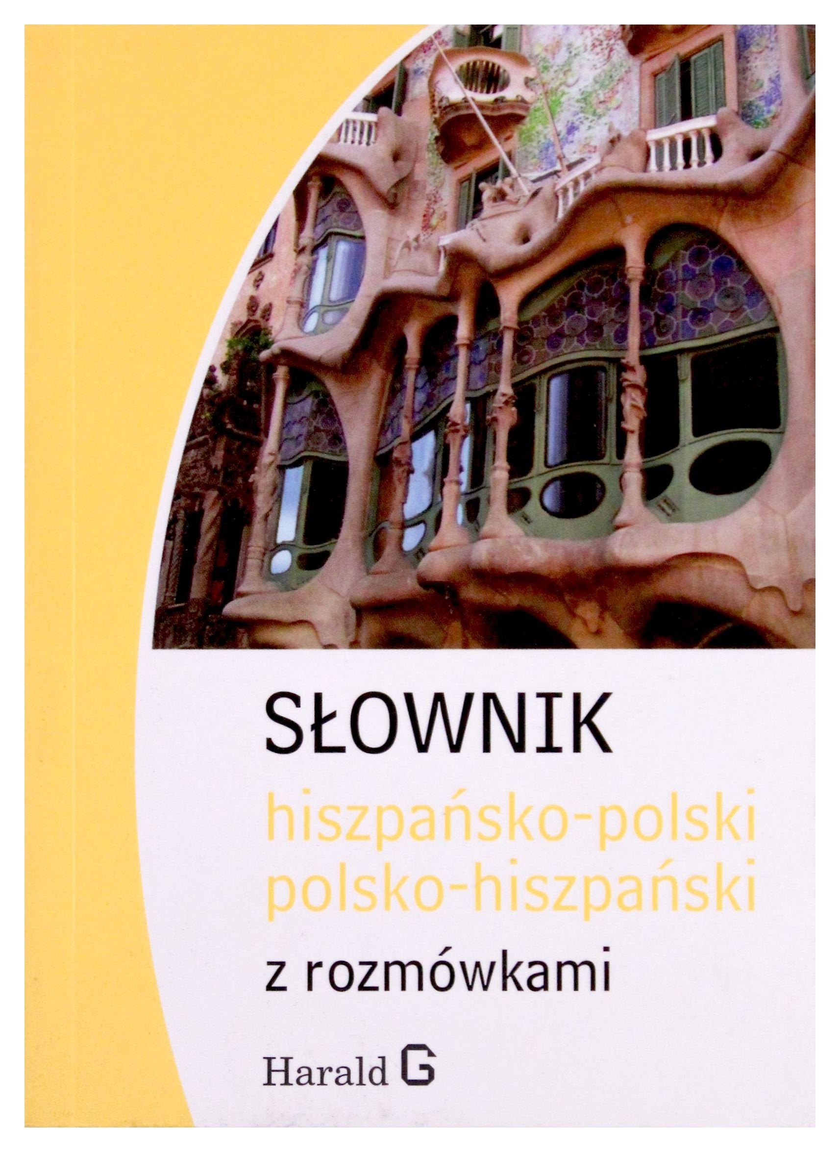 Slownik hiszpansko-polski, polsko-hiszpanski z rozmowkami Books