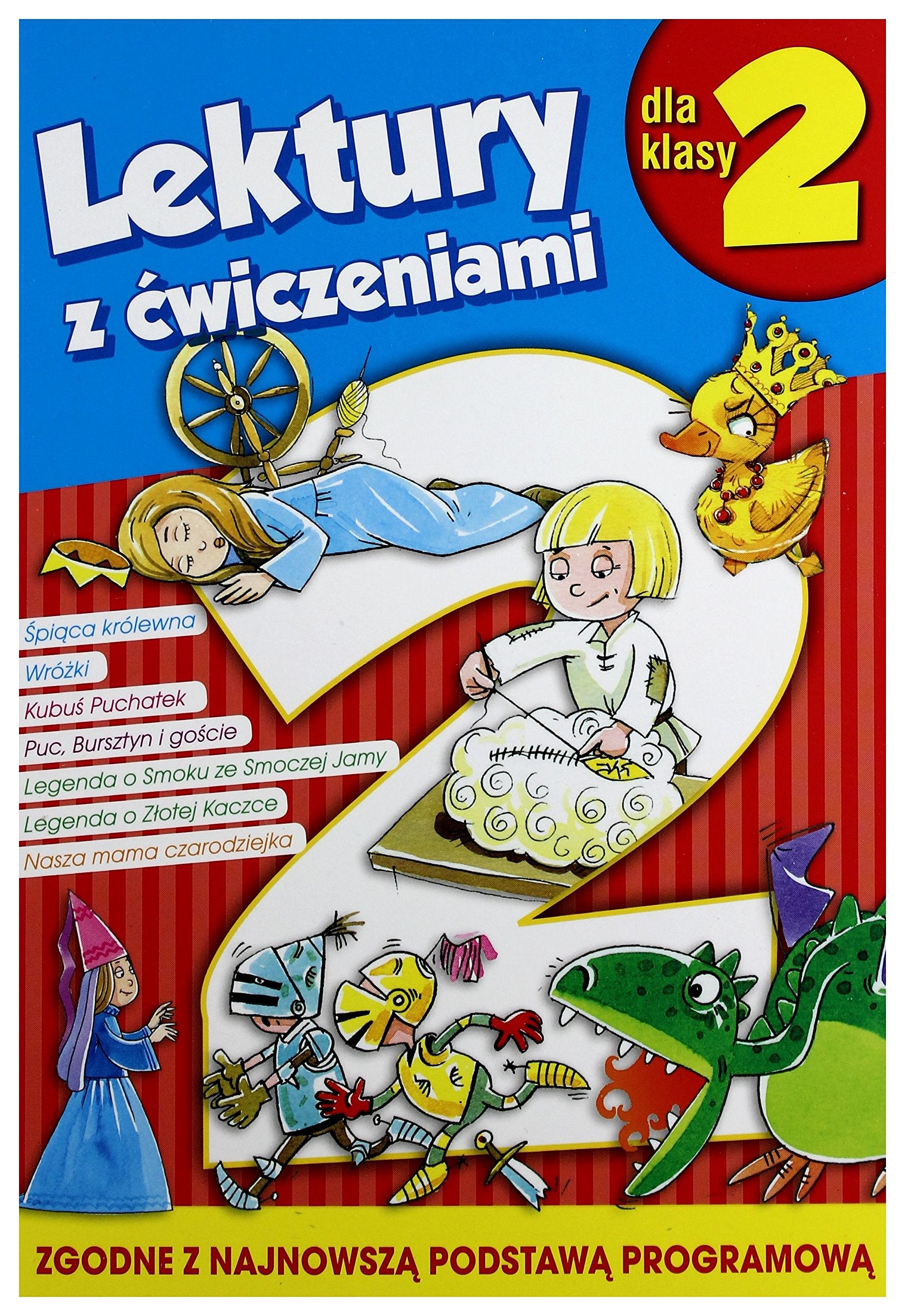 Lektury dla klasy 2 z Äwiczeniami book