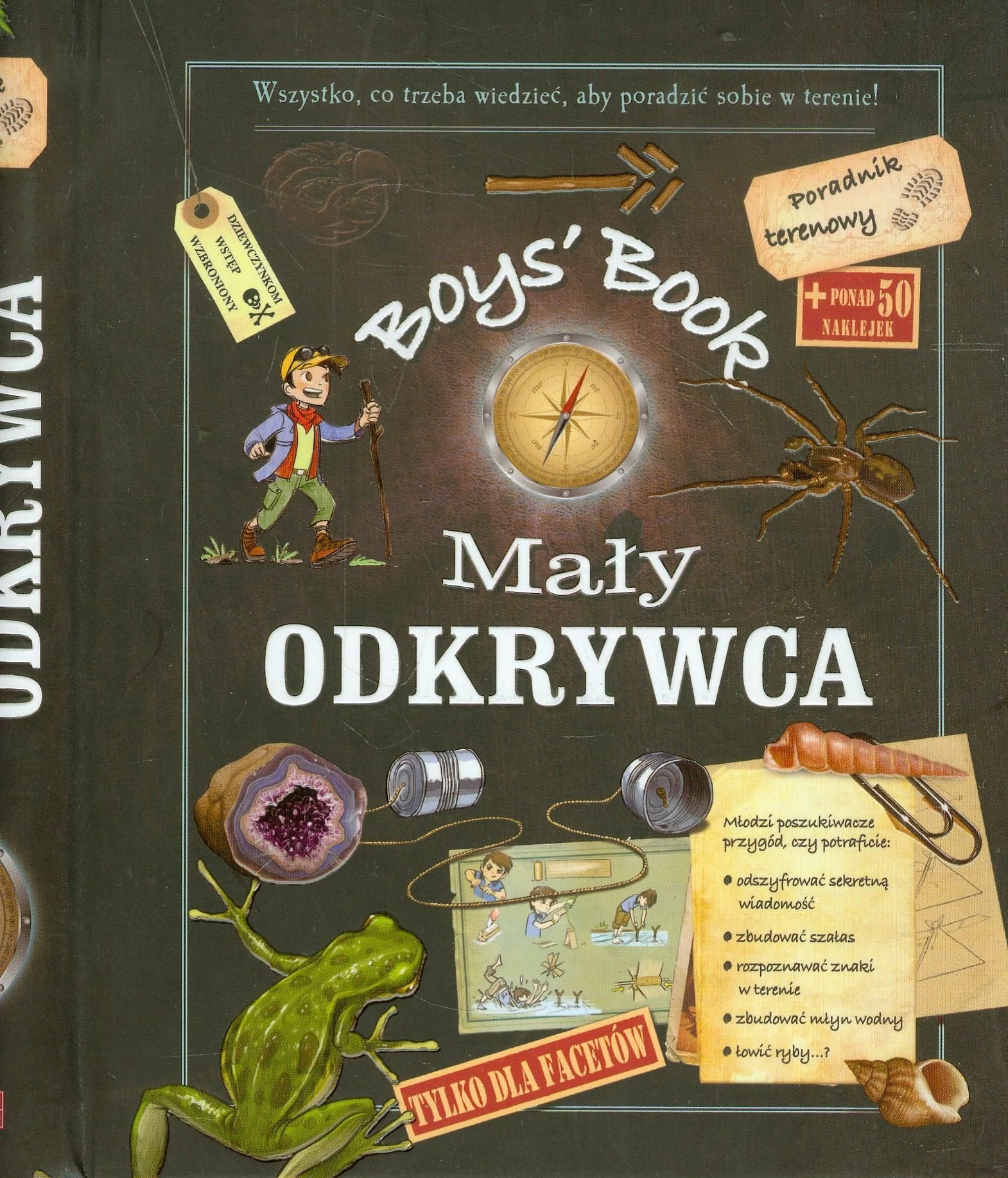 Boys Book Mały odkrywca book