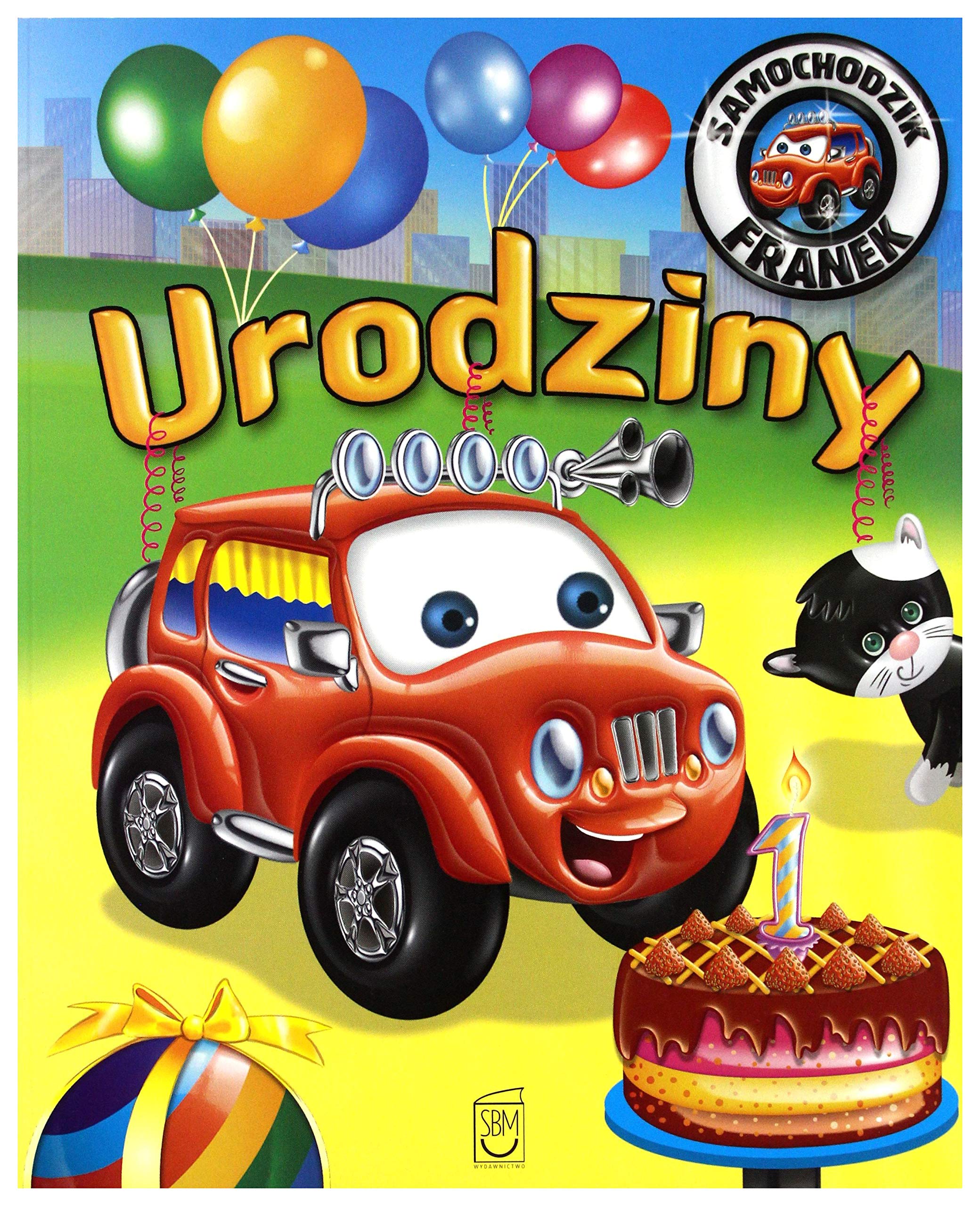 Urodziny Samochodzik Franek Books