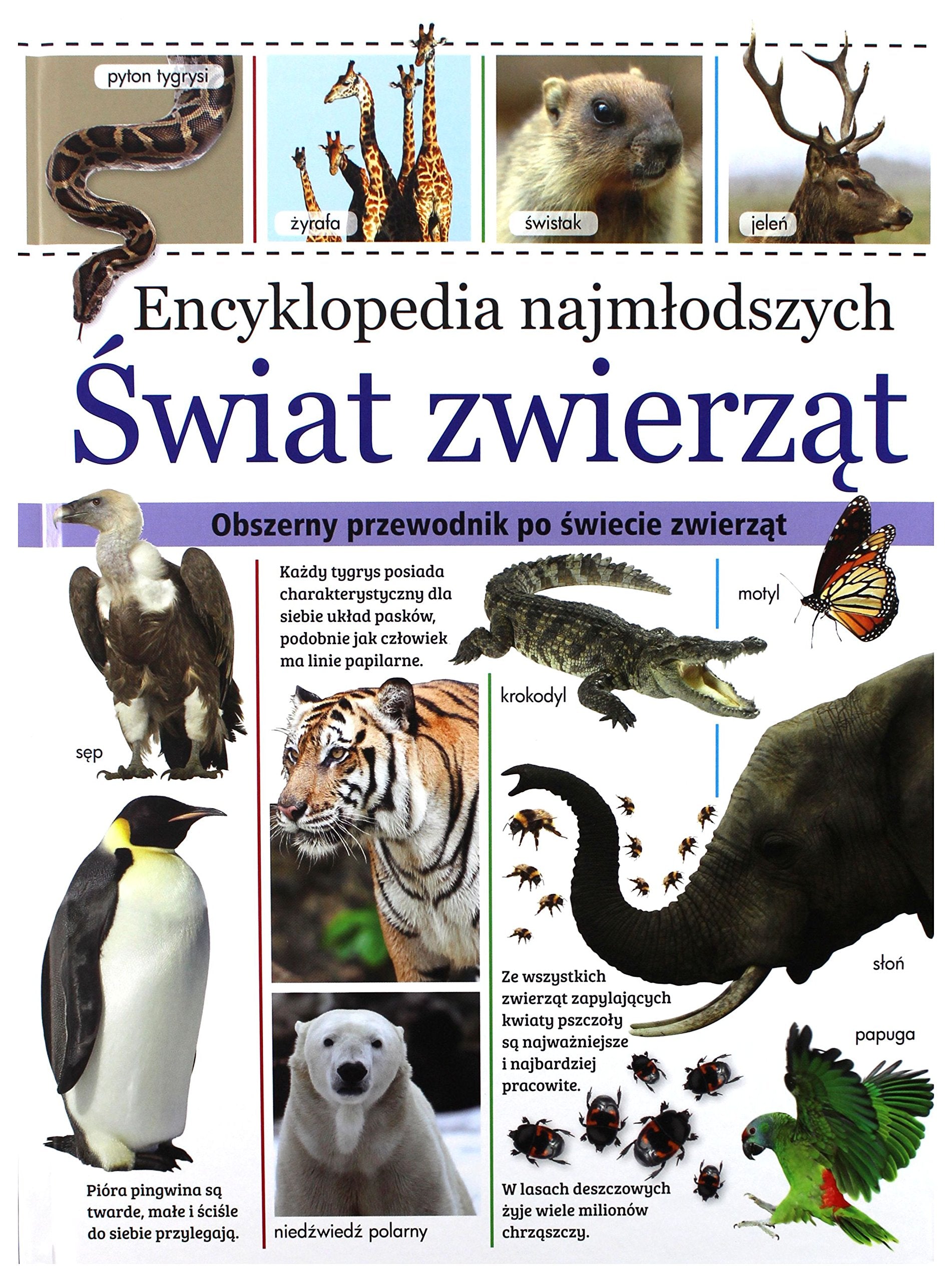 Encyklopedia najmłodszych Świat zwierząt Books