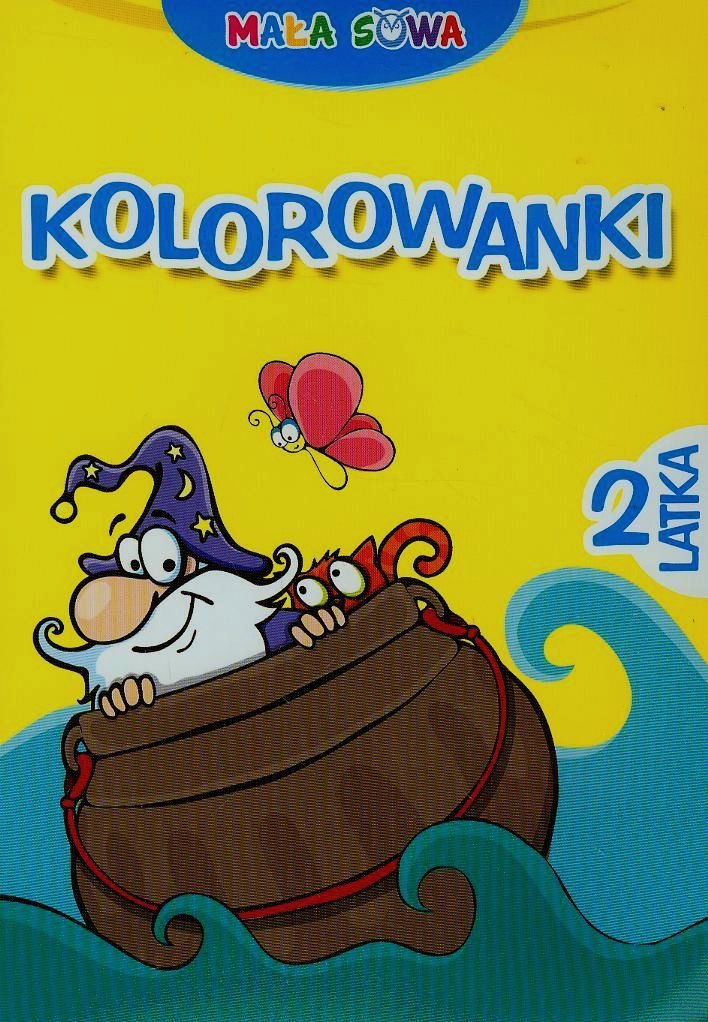 Mala sowa Kolorowanki 2 latka Books