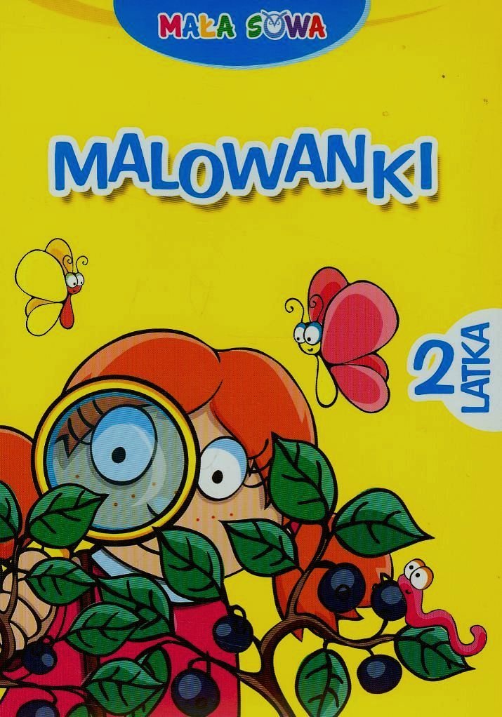 Mala sowa Malowanki 2 latka Books