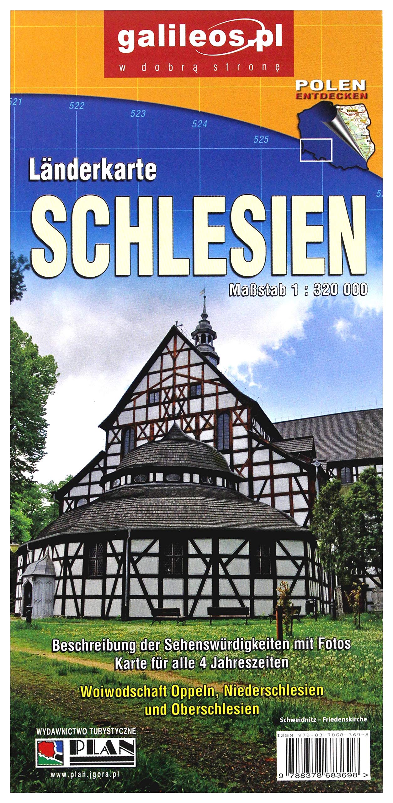 Mapa - Schlesien Books