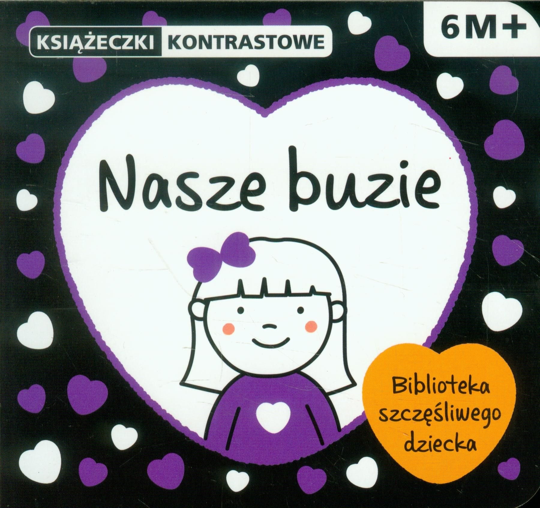 Książeczki kontrastowe Nasze buzie Books