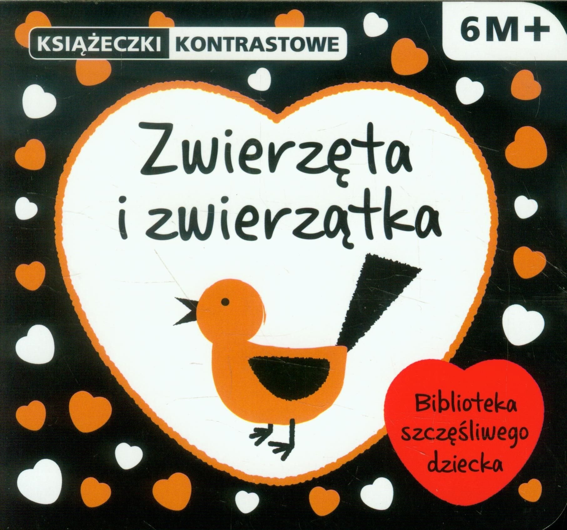 Książeczki kontrastowe Zwierzęta i zwierzątka Books
