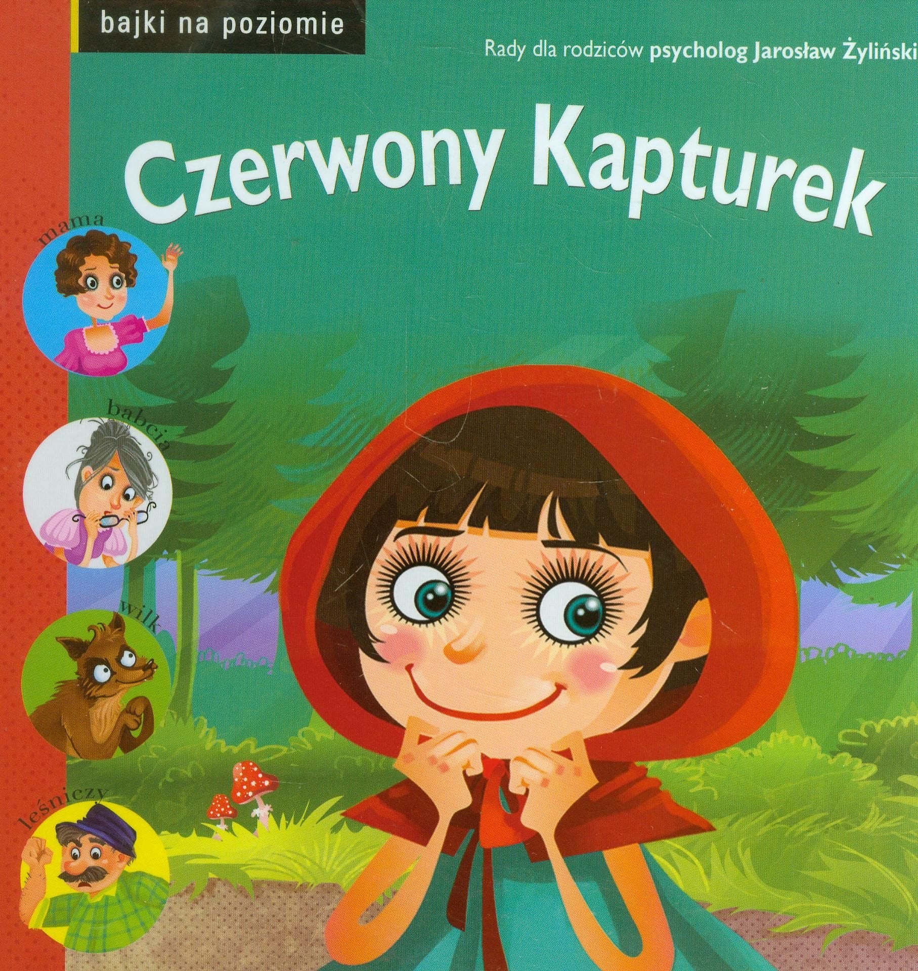 Czerwony Kapturek Bajki na poziomie book