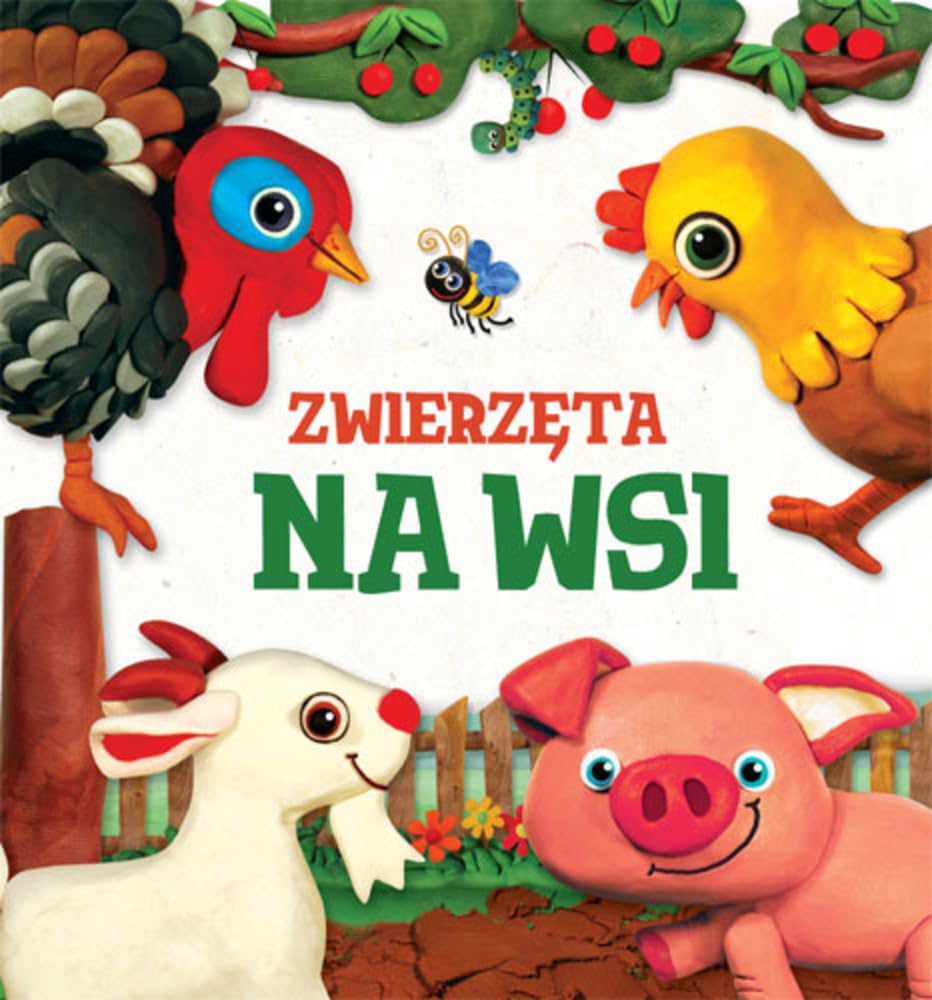 Zwierzeta na wsi Modelinki book
