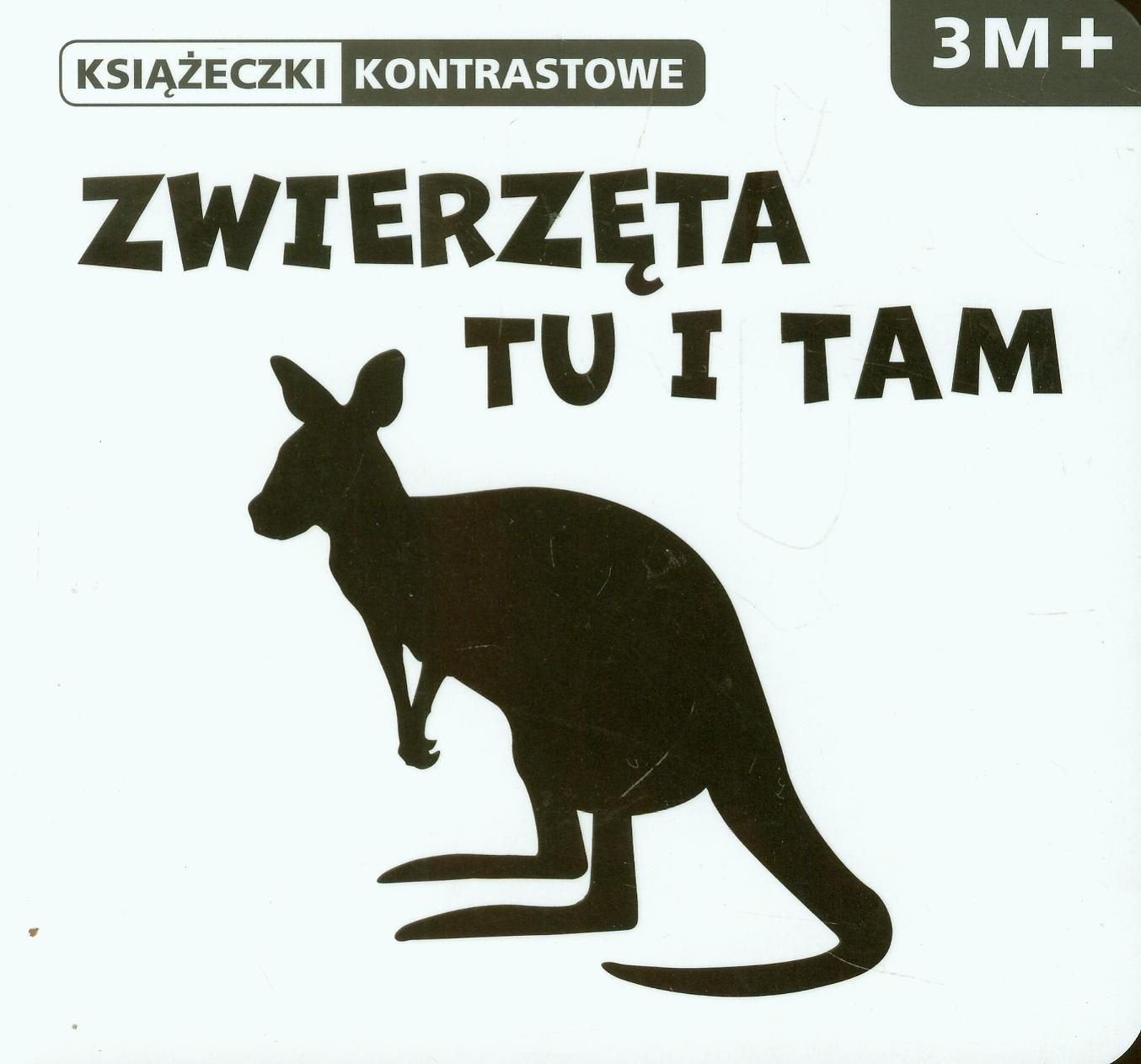 Zwierzęta tu i tam: 3m+ (KSIĄŻECZKI KONTRASTOWE) Books