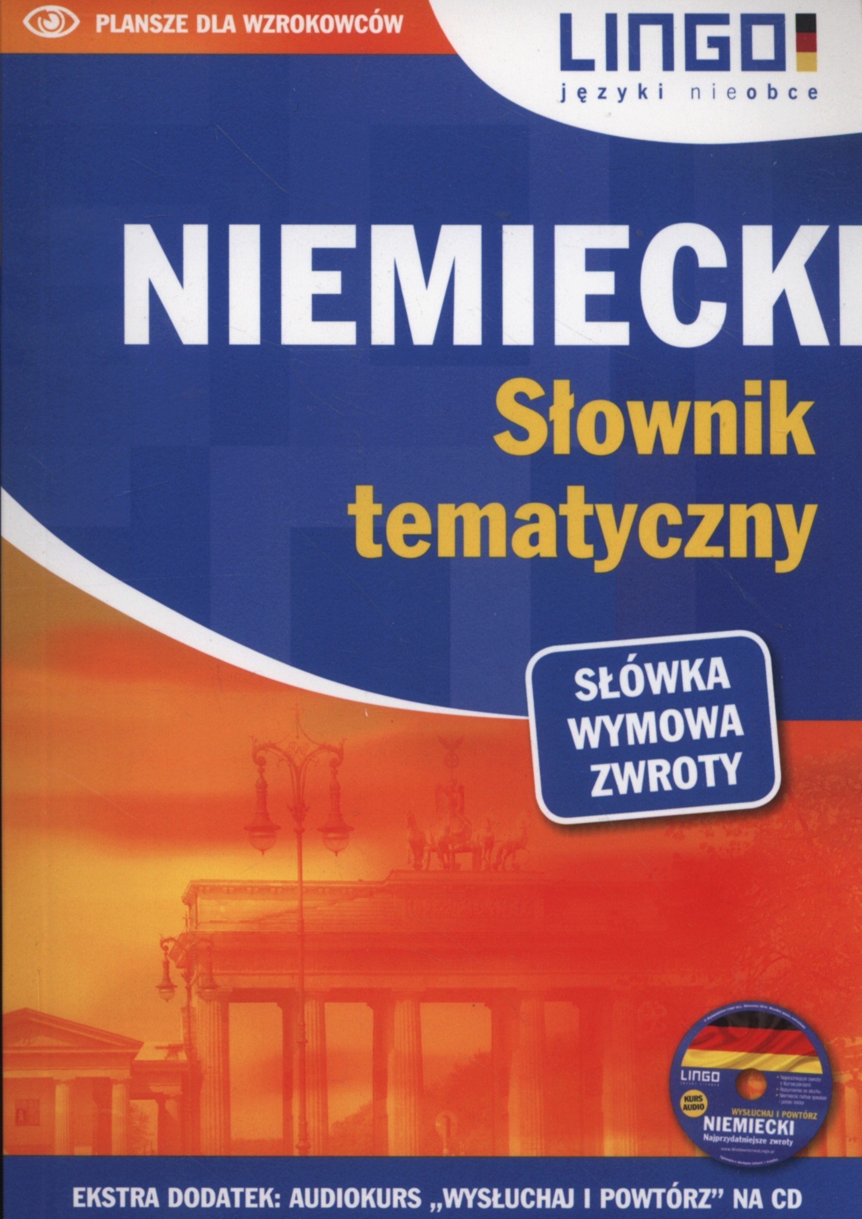 Niemiecki Slownik tematyczny +CD Foreign Languages ​​& Dictionaries