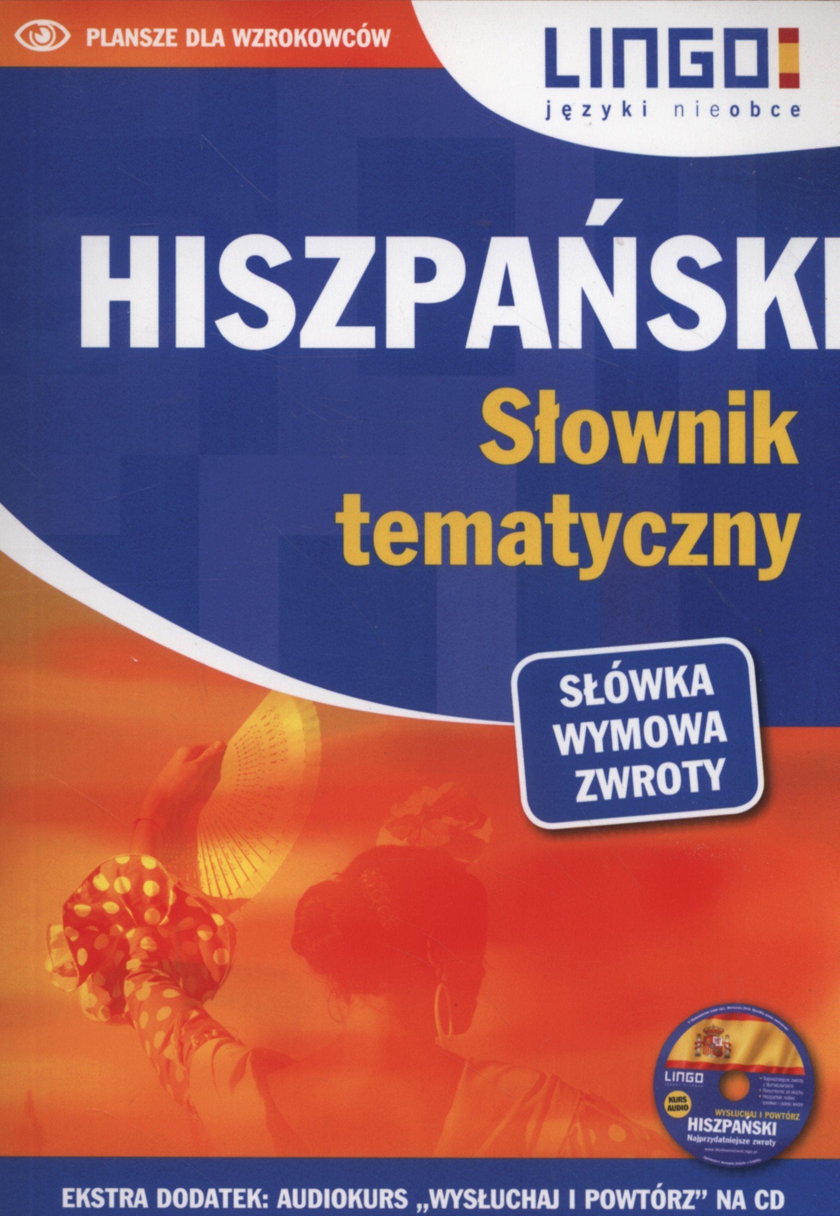 Hiszpanski Slownik tematyczny +CD book