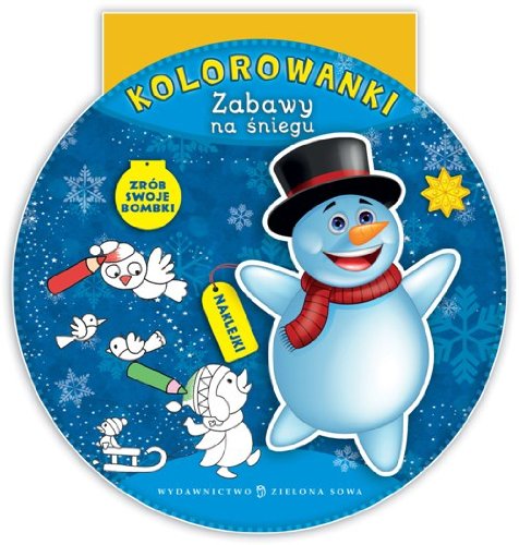 Kolorowanki bombki Zabawy na śniegu Books