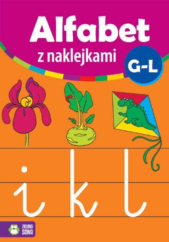 Alfabet z naklejkami G - L Books