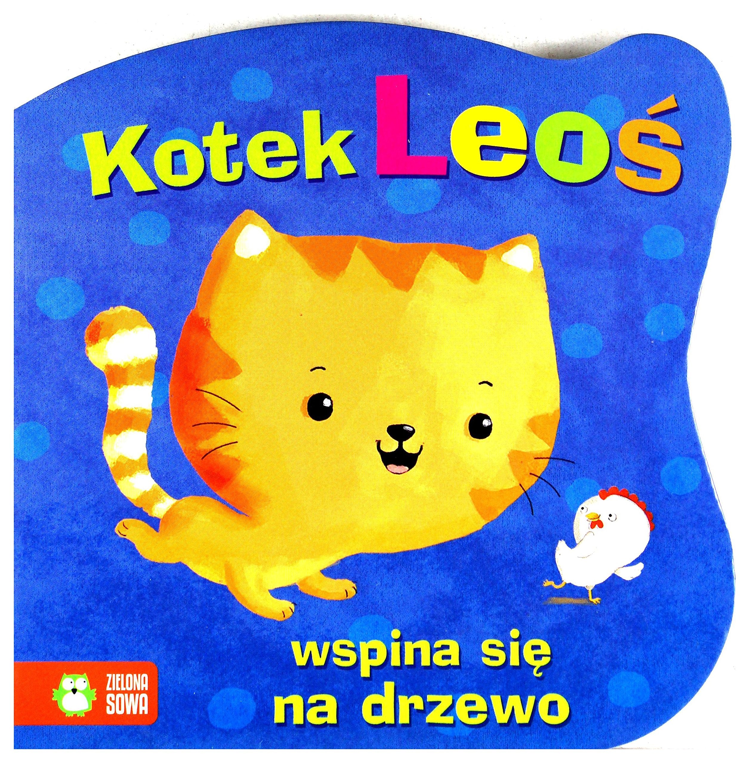 Kotek Leoś wspina się na drzewo Books