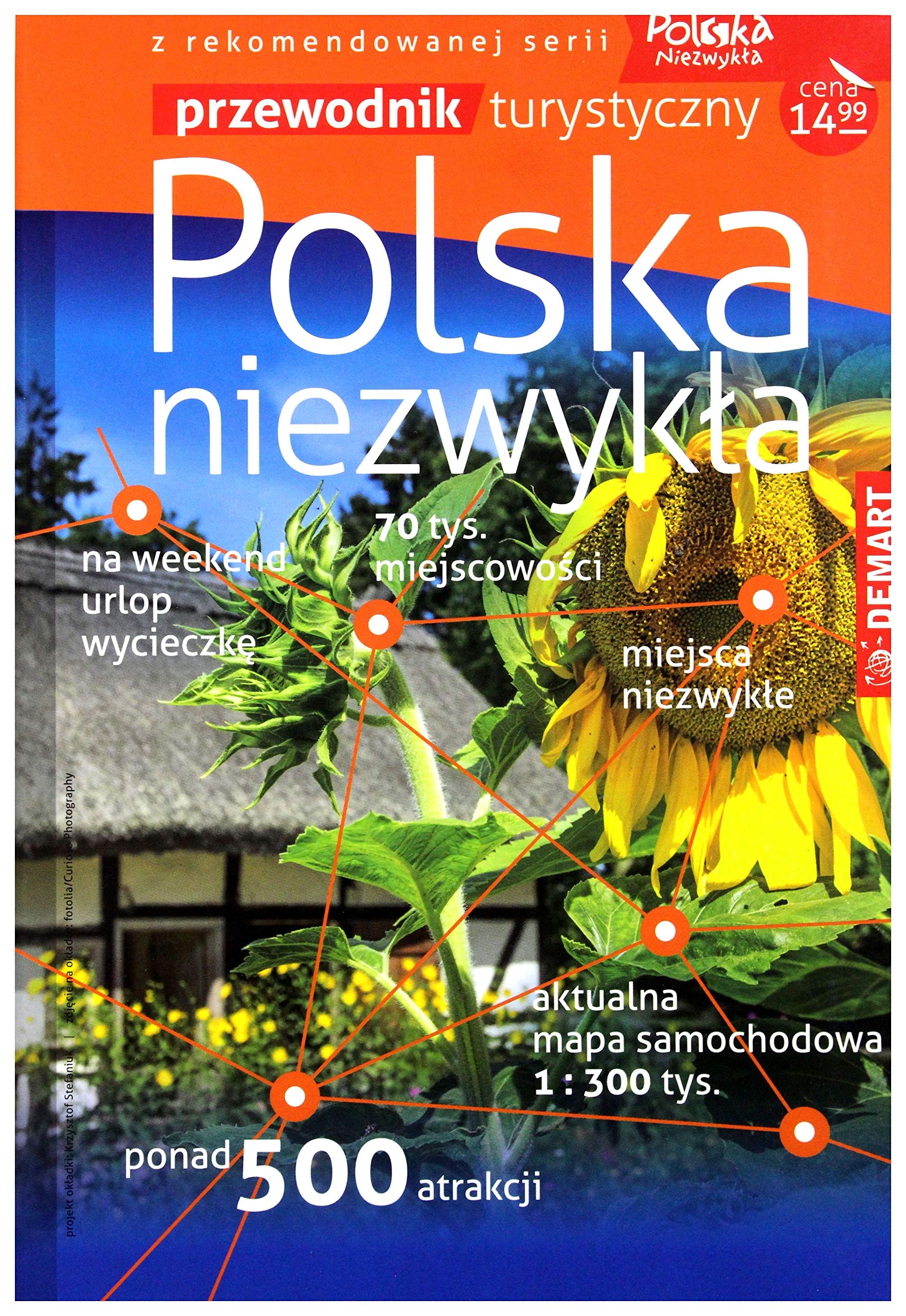 Polska niezwykła Przewodnik turystyczny Books