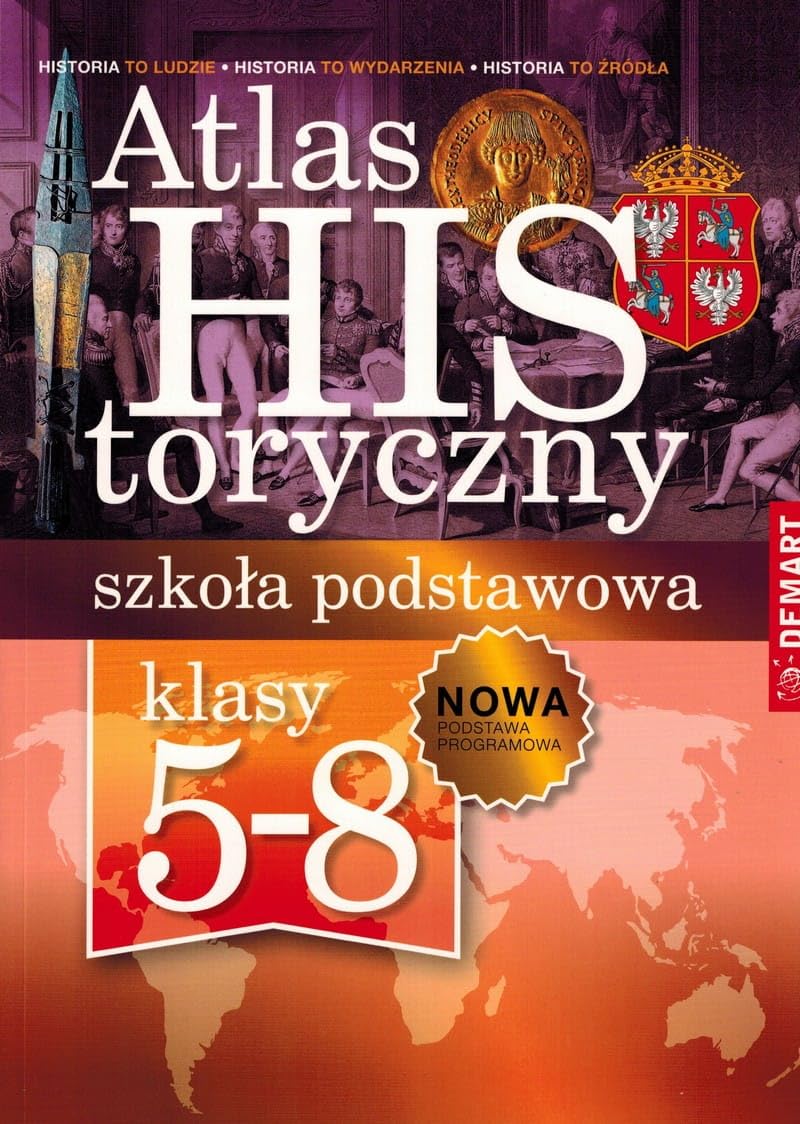 Atlas historyczny Szkoła podstawowa 5-8 Books