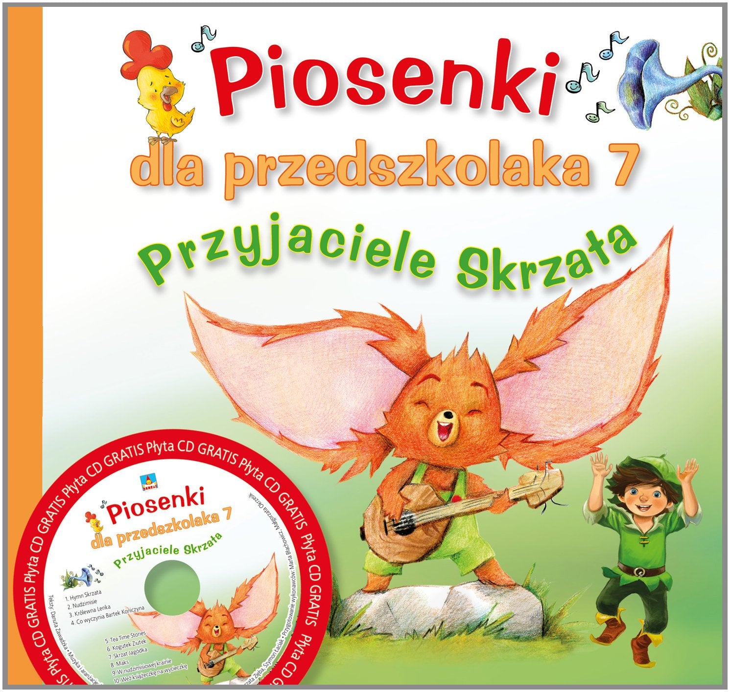 Piosenki dla przedszkolaka część 7 Przyjaciele Skrzata Books