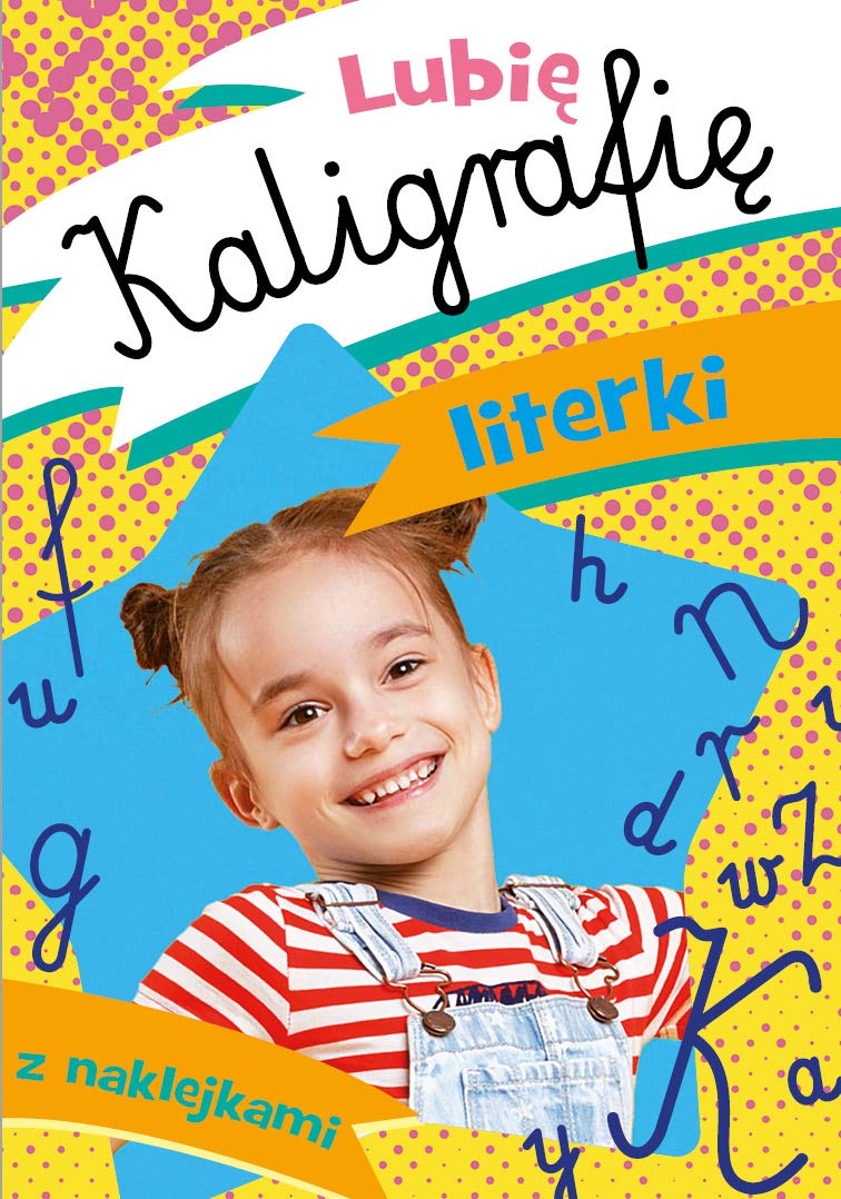Lubię kaligrafię Literki book