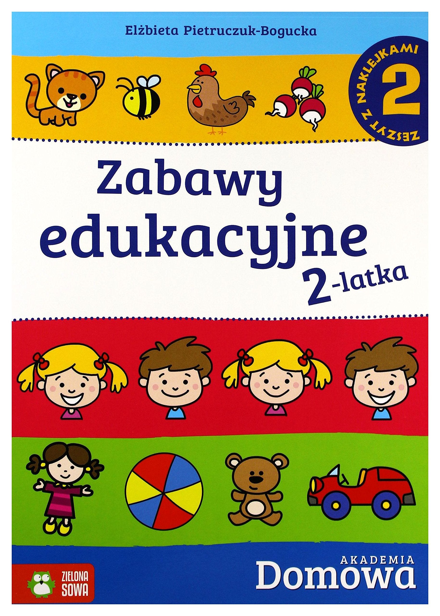 Zabawy edukacyjne 2-latka 2 book