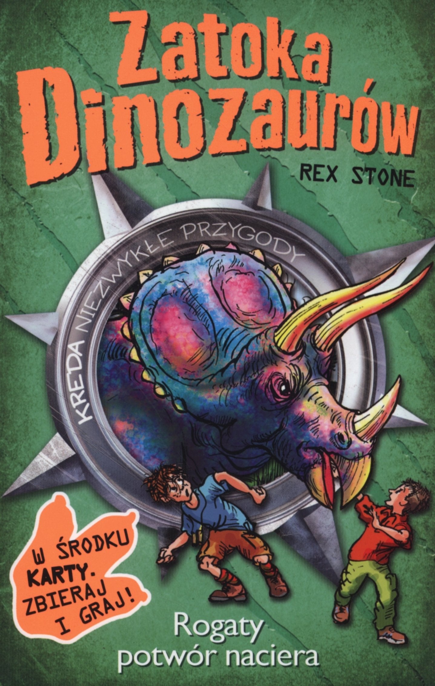 Zatoka dinozaurow Rogaty potwor naciera Novels & Short Stories