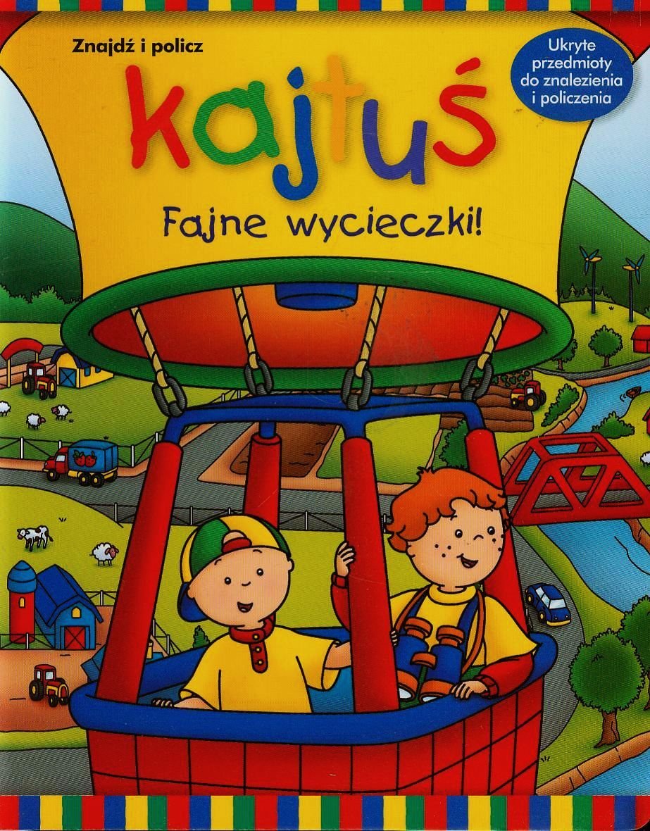 Kajtuś Fajne wycieczki book