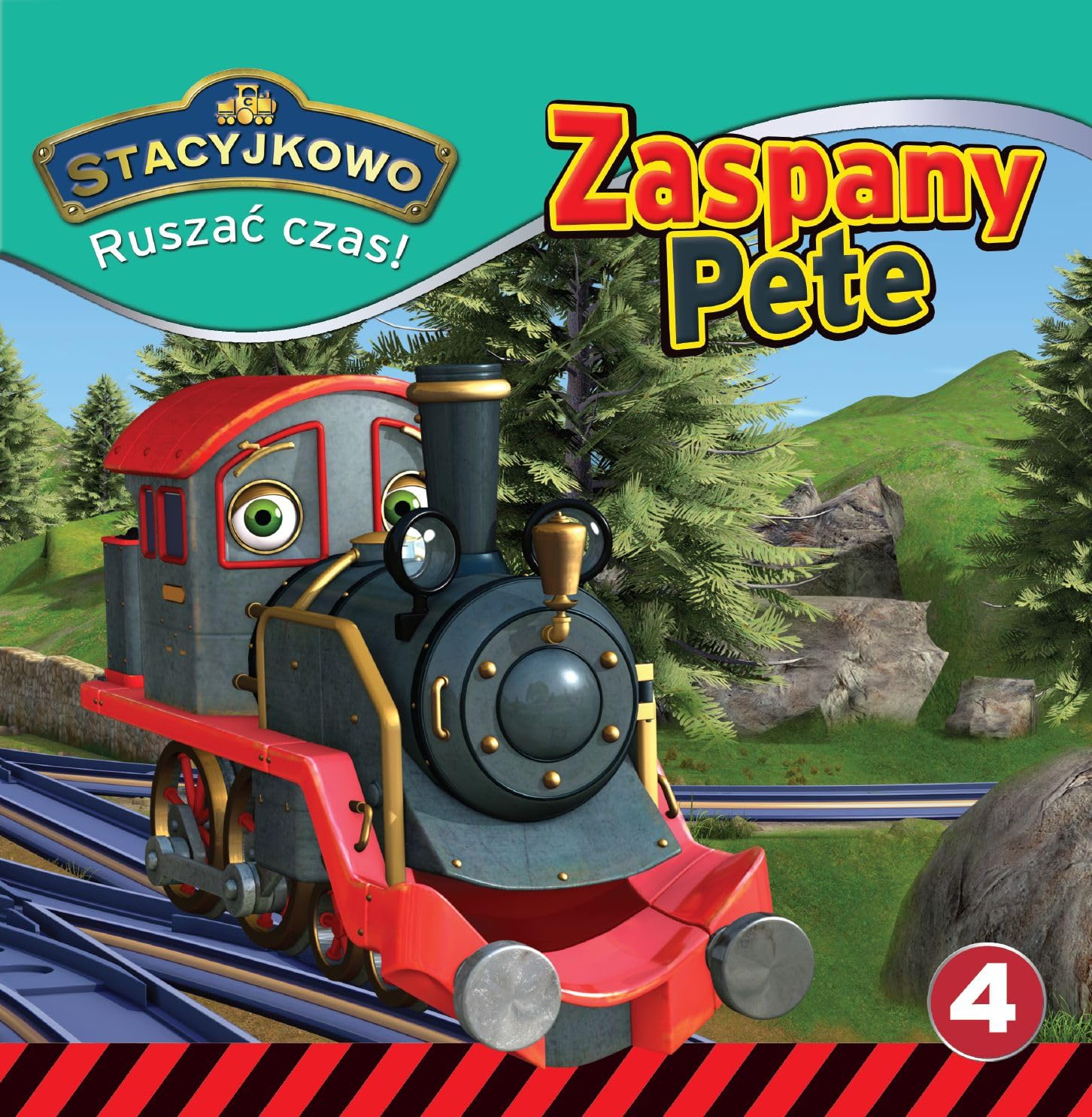 Zaspany Pete. Stacyjkowo ruszać czas (Tom 4) Books