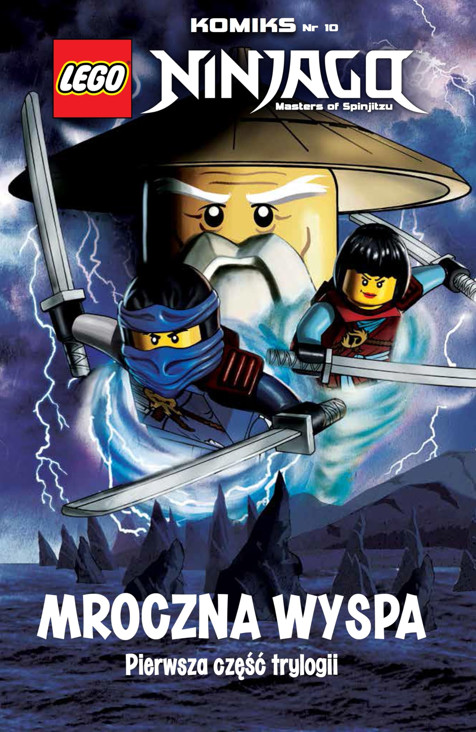 LEGO Ninjago Komiks 10 LEGO Ninjago Komiks: Mroczna Wyspa Books