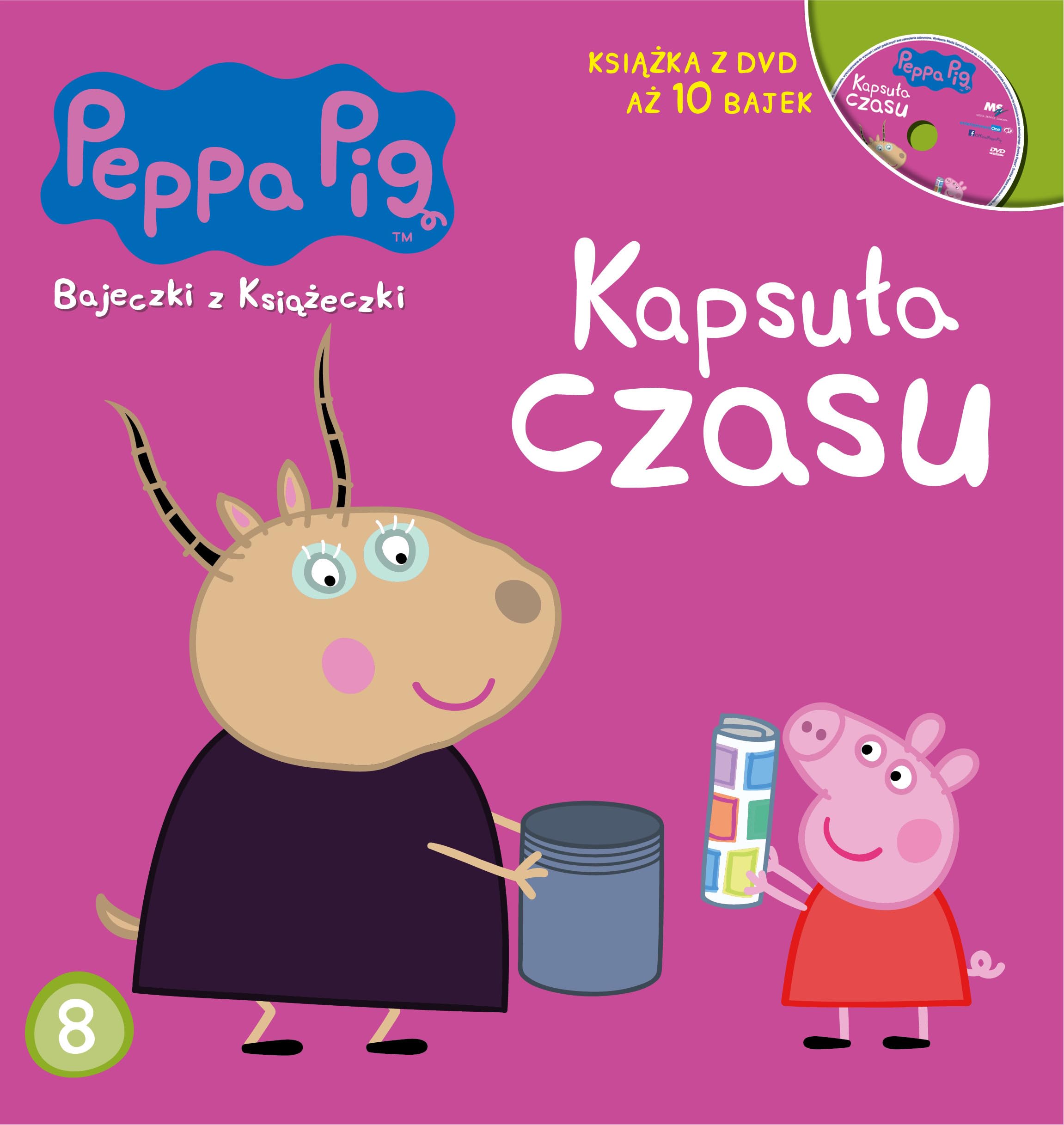 Swinka Peppa Bajeczki z ksiazeczki Czesc 8 Kapsula czasu book