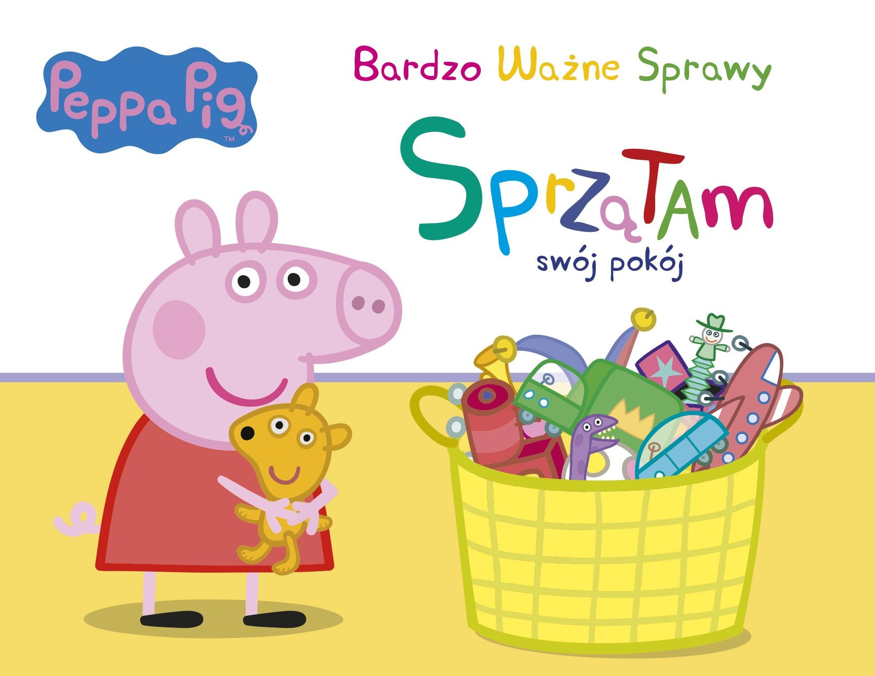 Peppa Pig Bardzo ważne sprawy Tom 6 Sprzątam pokój book