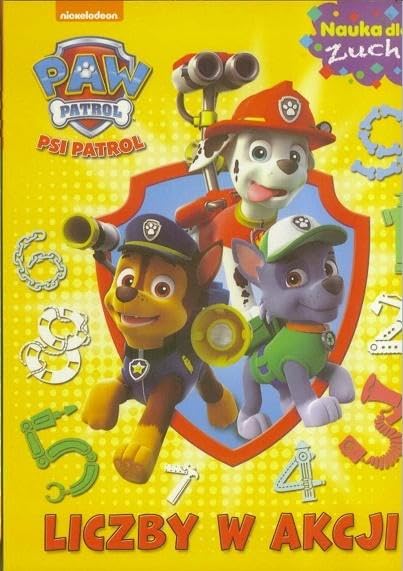 Psi Patrol. Nauka dla zucha. Liczby w Akcji book