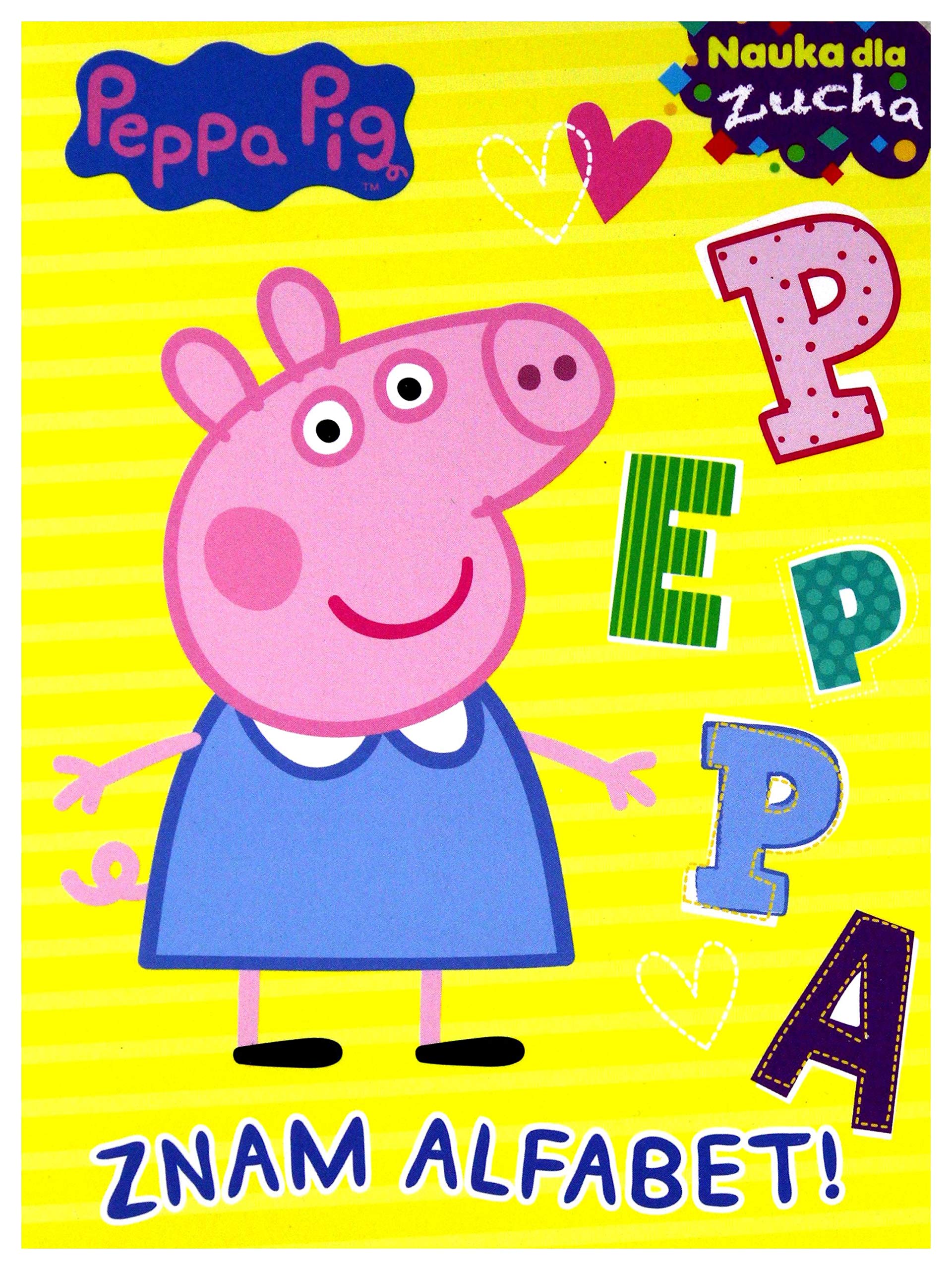 Ĺwinka Peppa. Nauka dla zucha. Znam alfabet! book