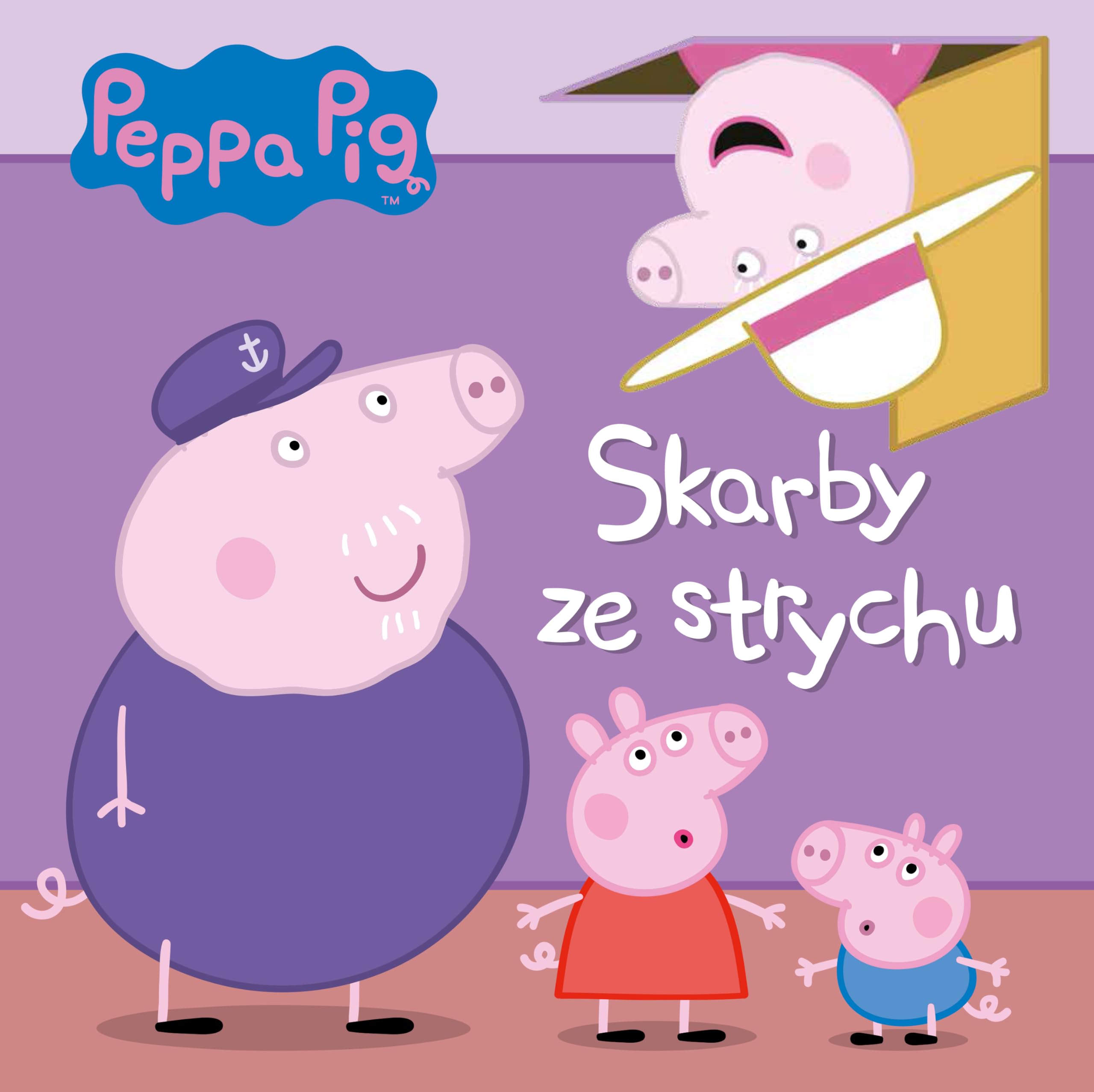 Ĺwinka Peppa. Skarby ze starychu book