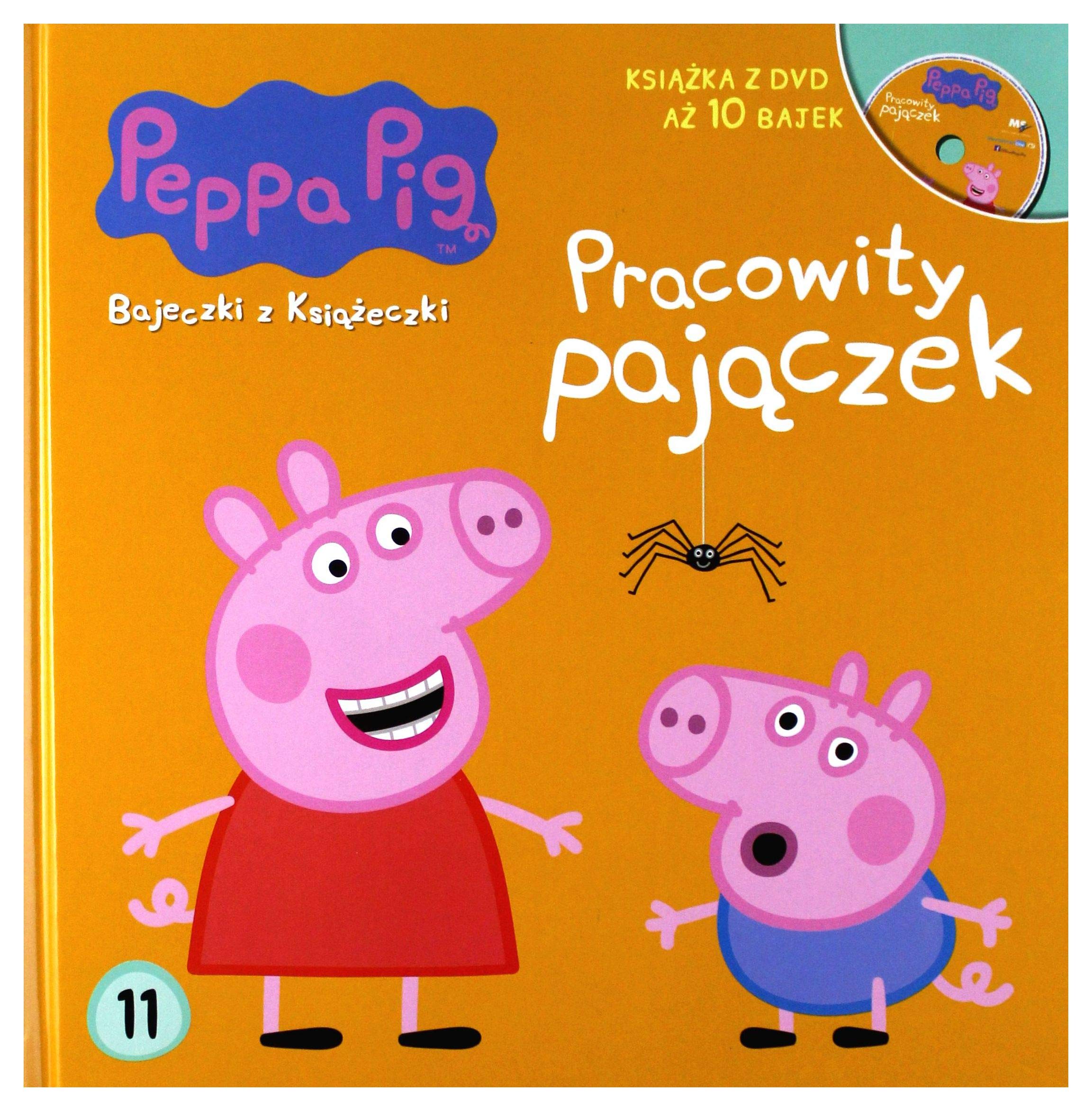 Ĺwinka Peppa 11 Pracowity pajÄczek book