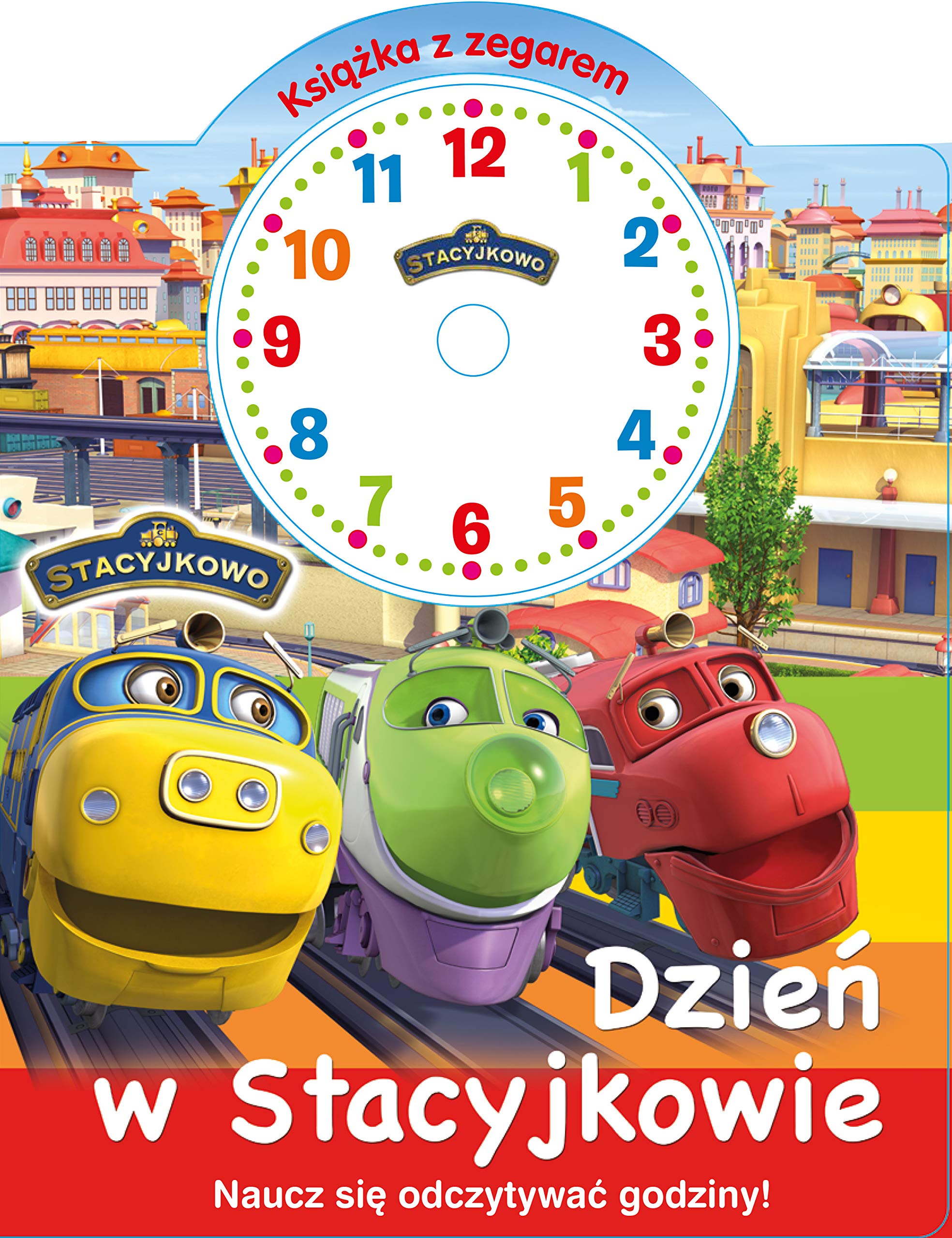 Stacyjkowo Ksiazka z zegarem Dzien w Stacyjkowie Study Guides