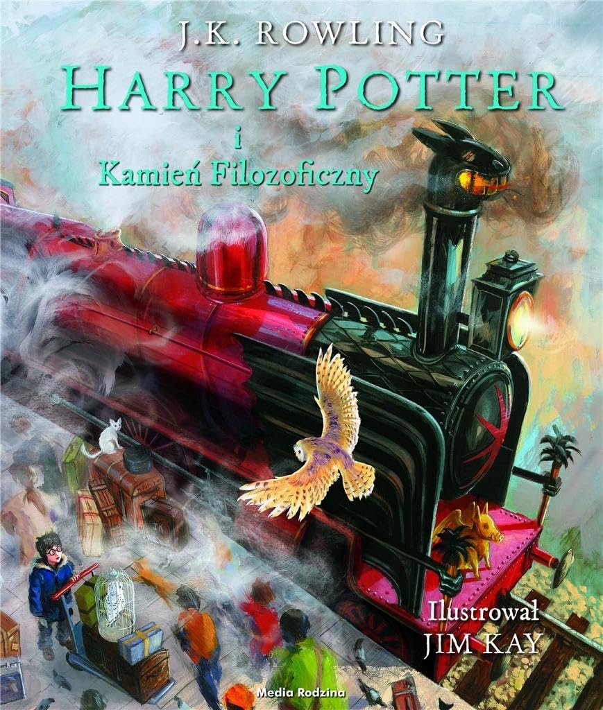 Harry Potter i kamien filozoficzny ilustrowany book