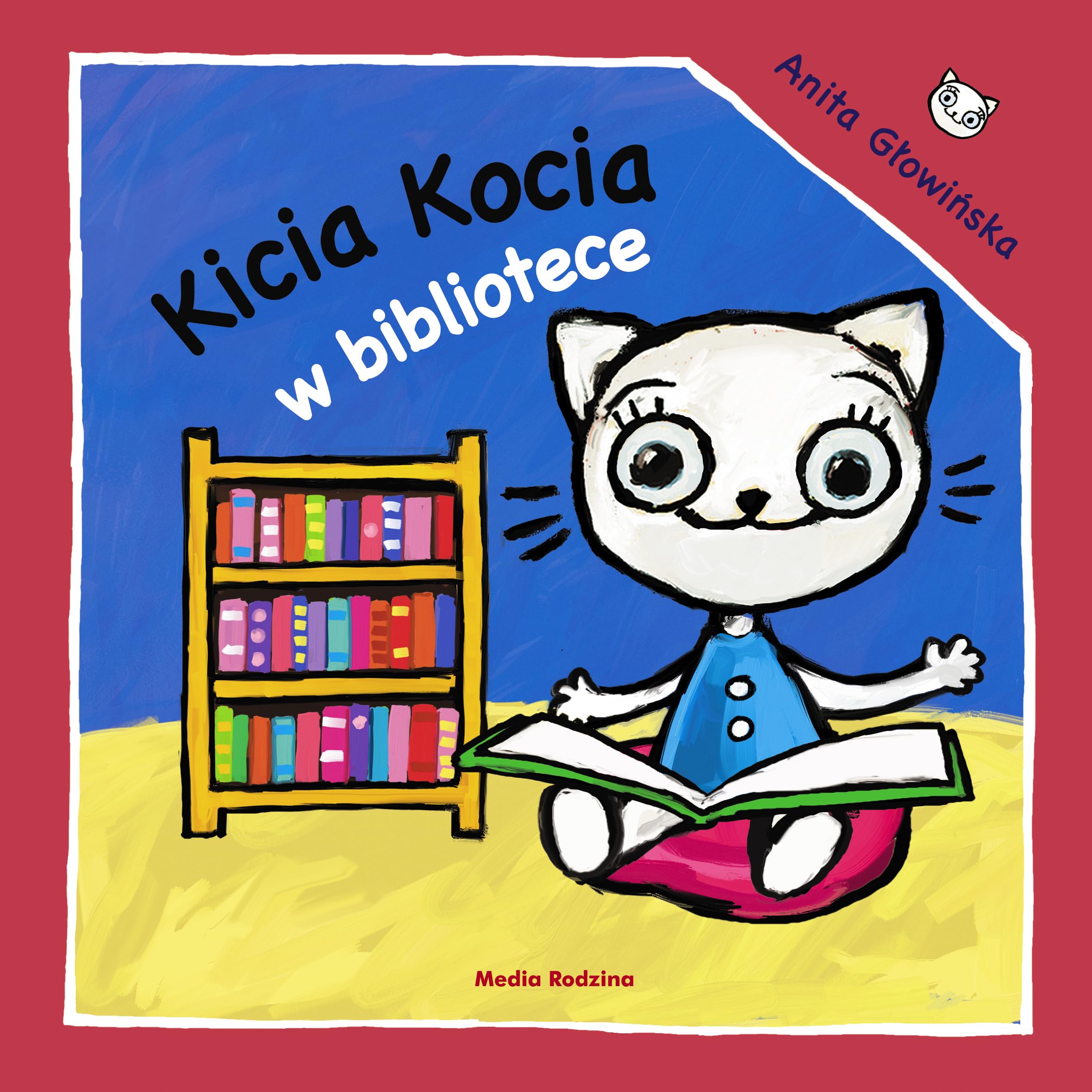 Kicia Kocia w bibliotece book