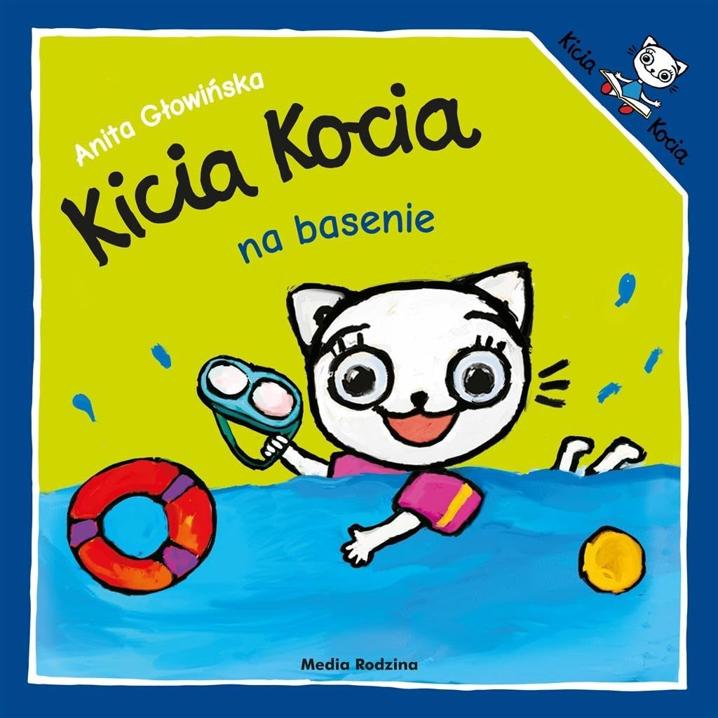 Kicia Kocia na basenie book