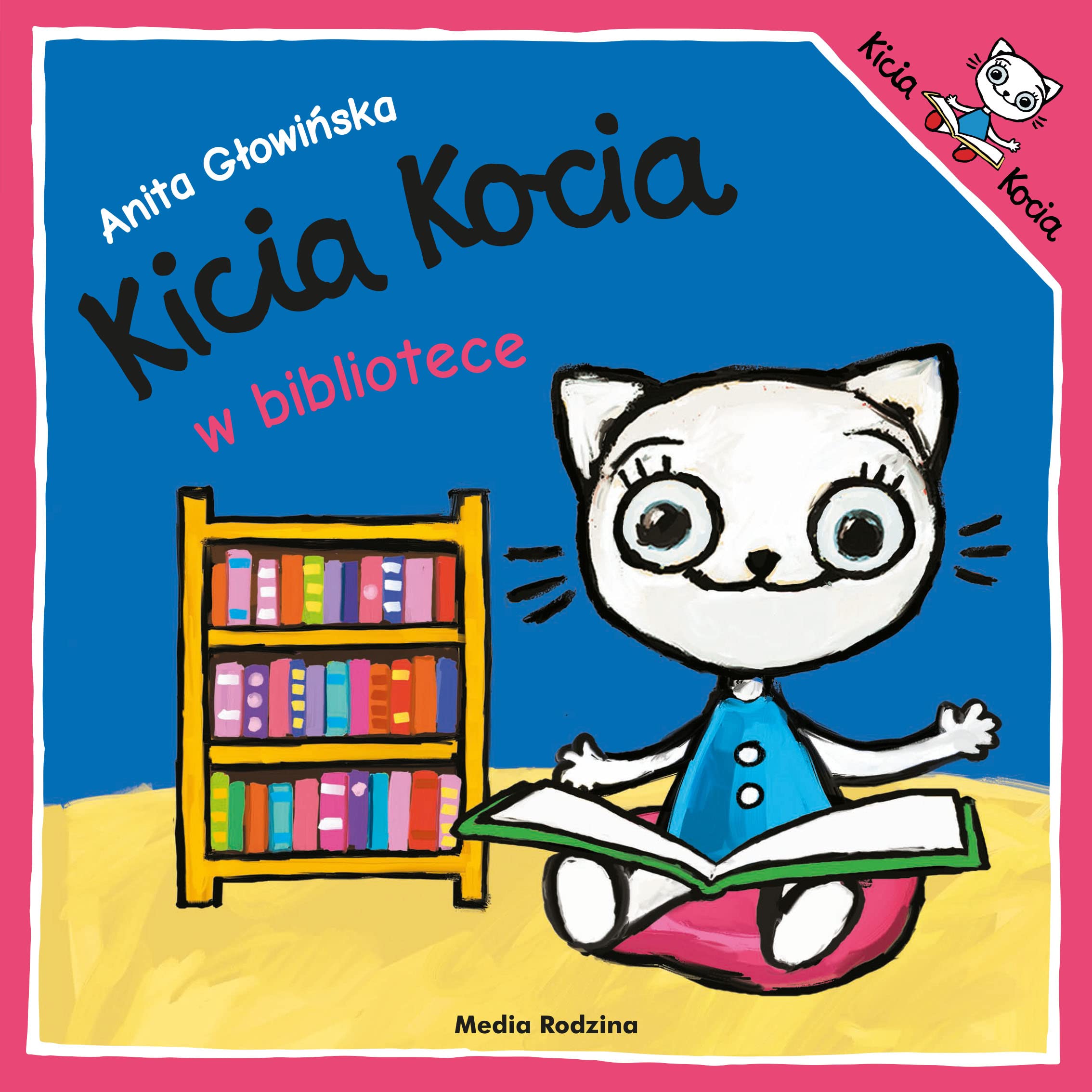 Kicia Kocia w bibliotece Books