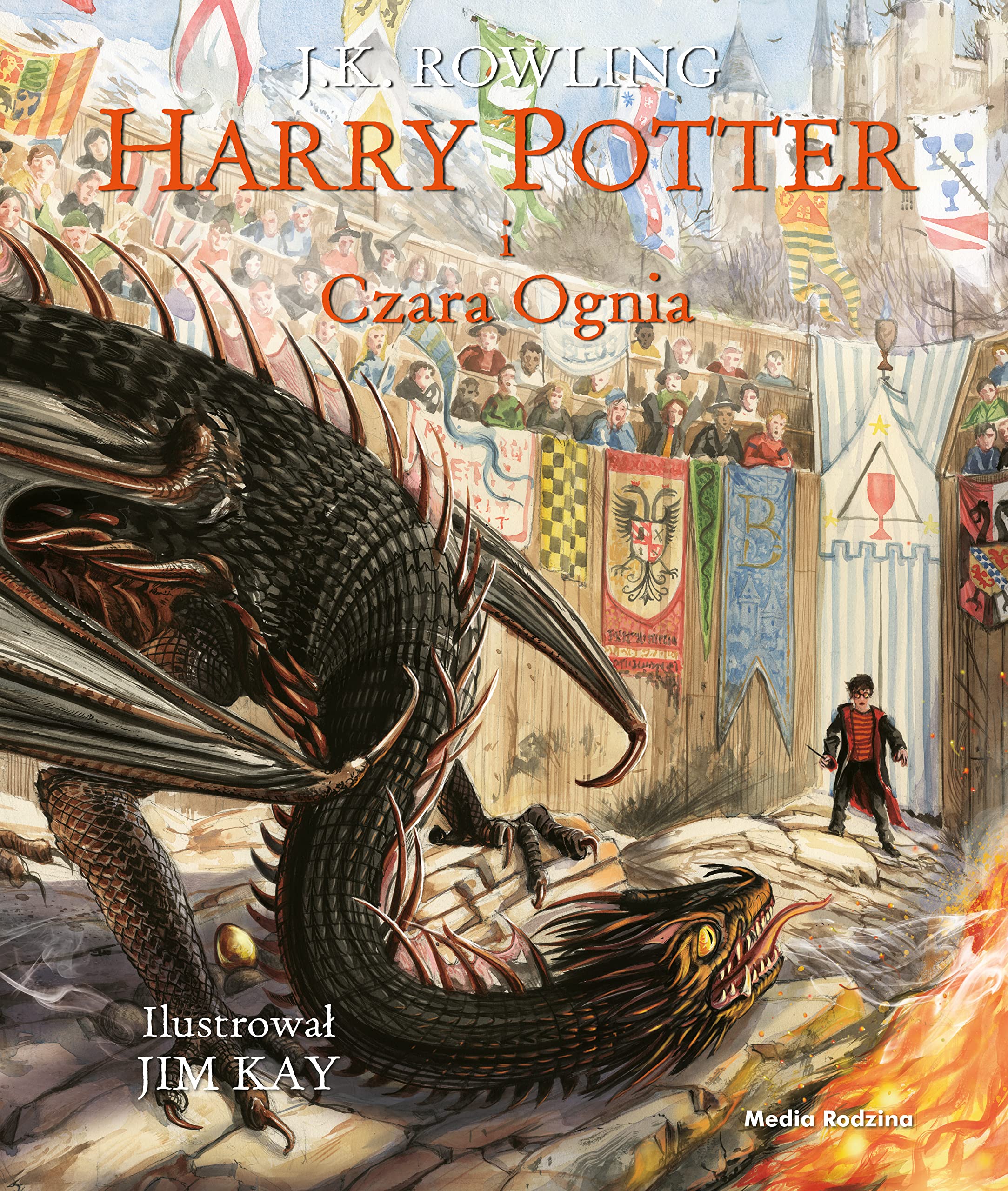 Harry Potter i Czara Ognia ilustrowana Books