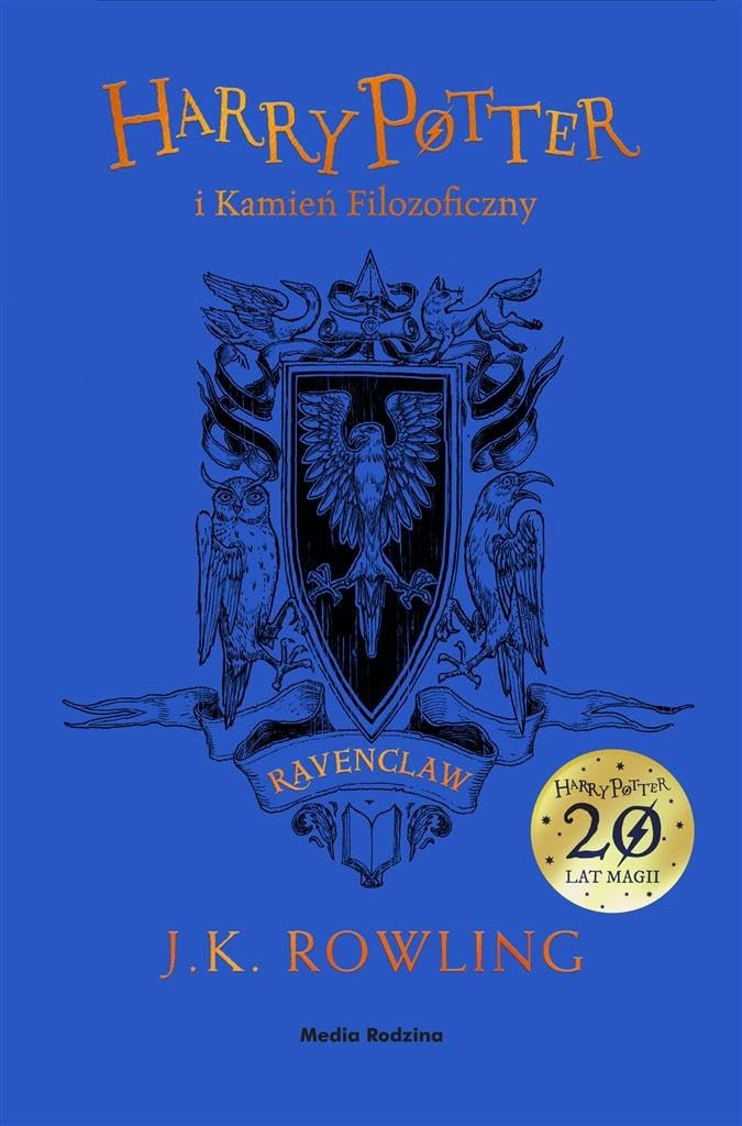 Harry Potter i kamień filozoficzny Ravenclaw book
