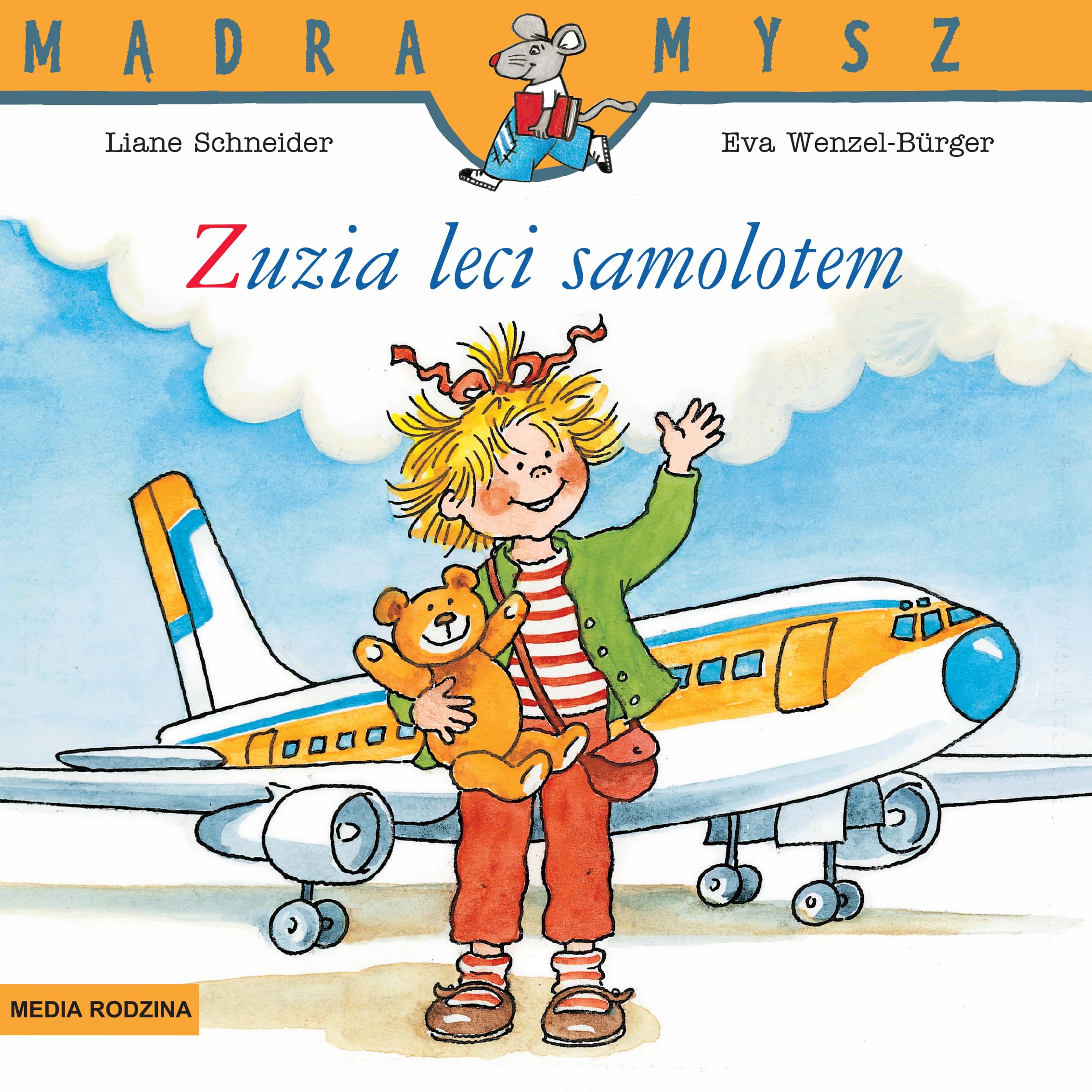 Mądra Mysz Zuzia leci samolotem Books