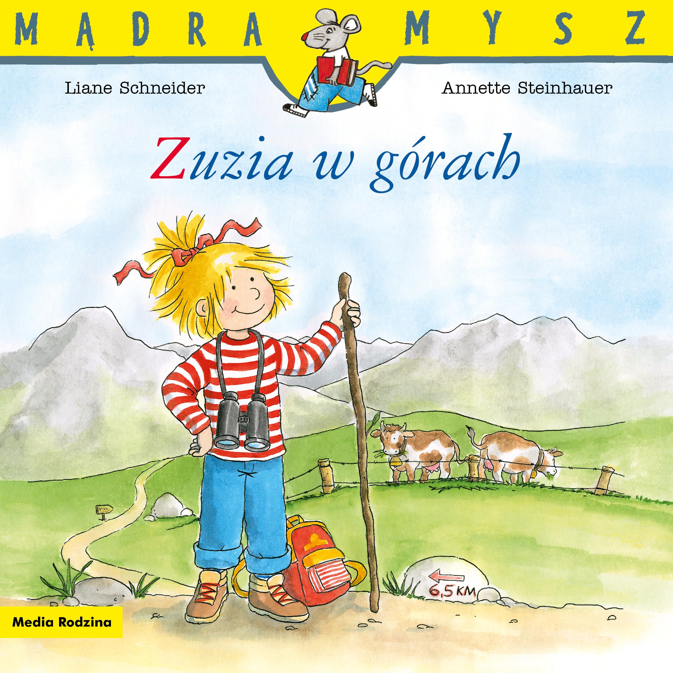 Mądra Mysz Zuzia w górach Books