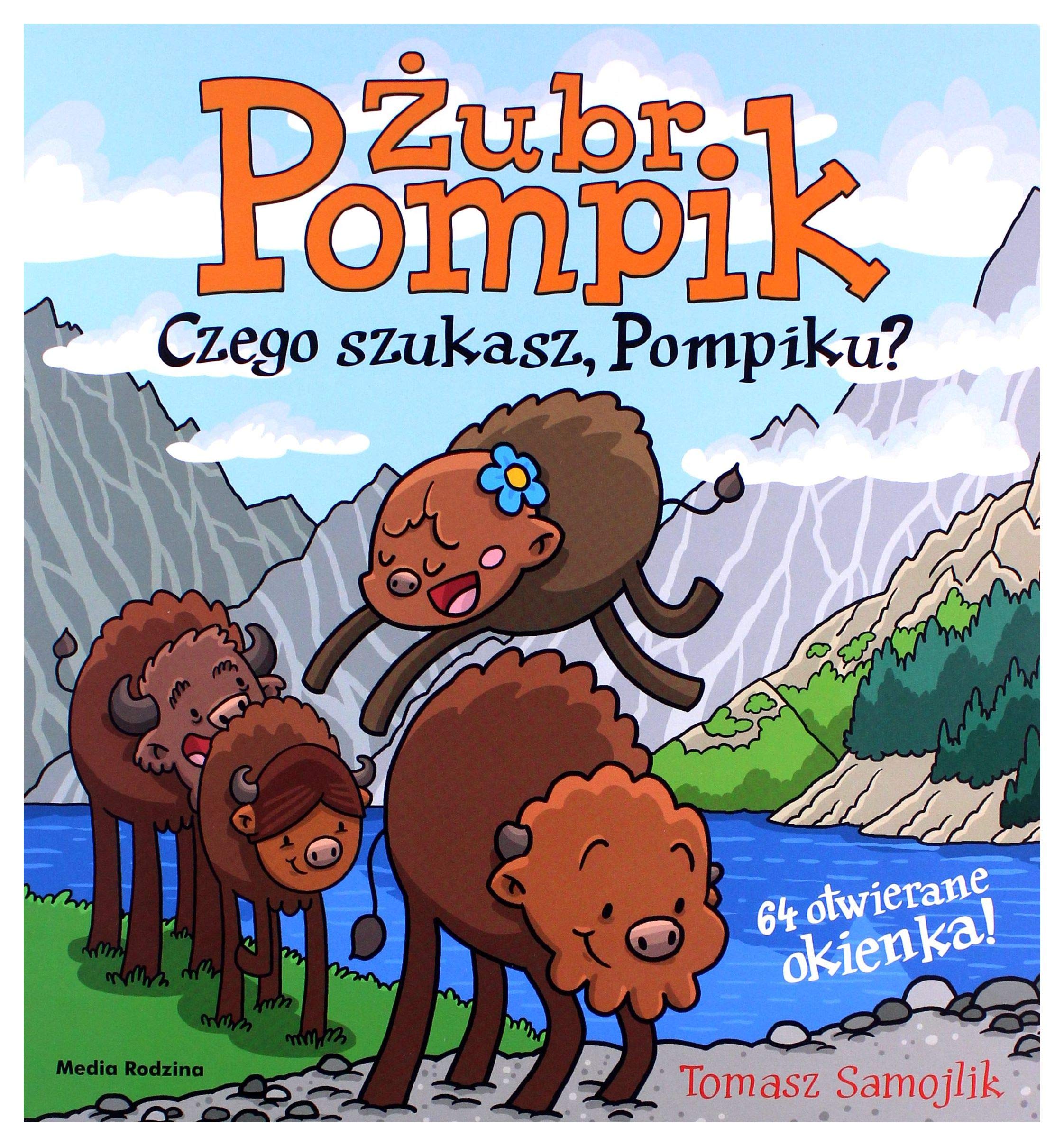 Żubr Pompik Czego szukasz, Pompiku? book