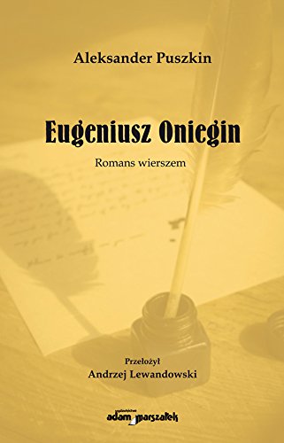 Eugeniusz Oniegin Romans wierszem book
