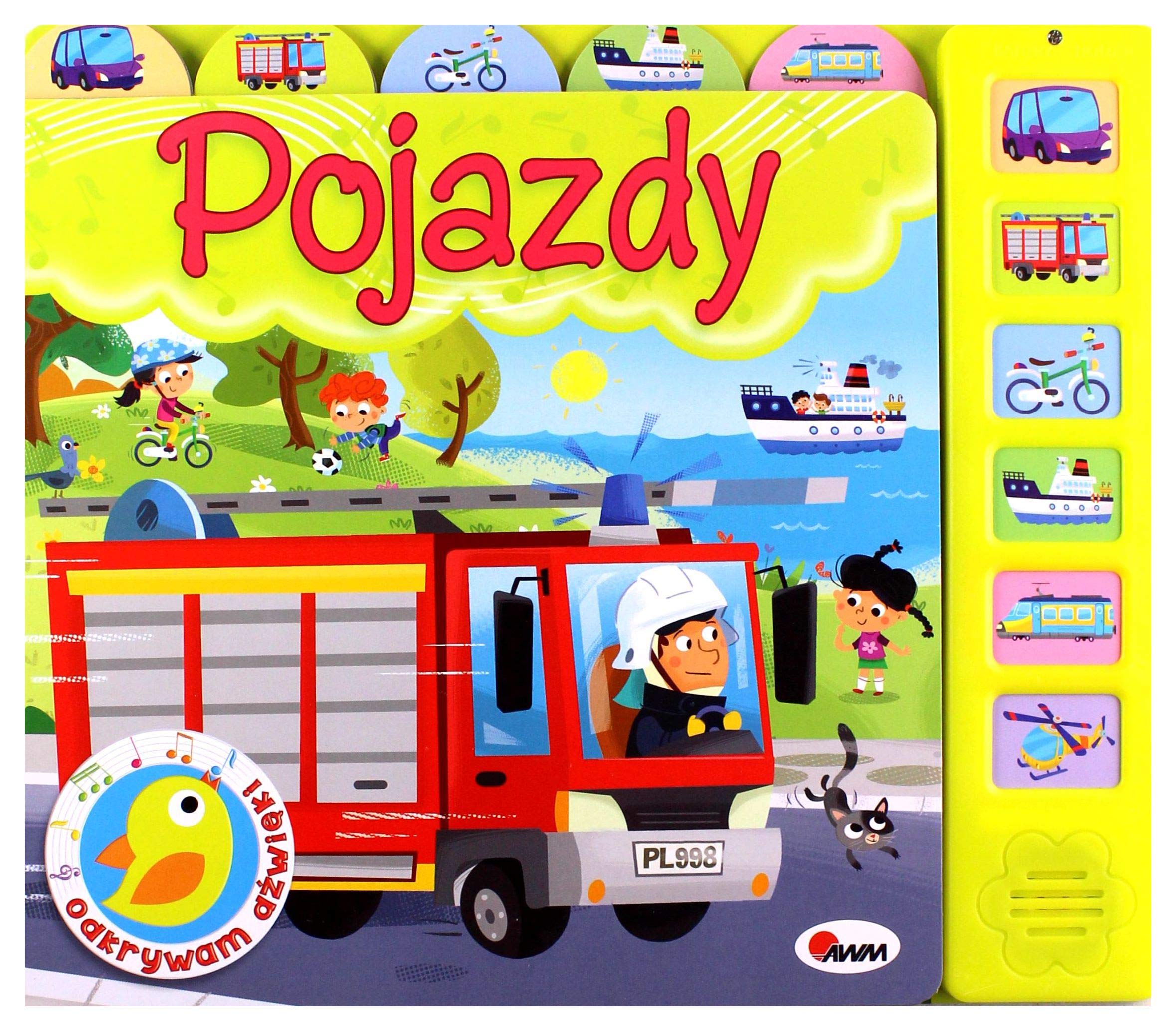 Odkrywam dĹşwiÄki Pojazdy - MirosĹawa KwieciĹska book