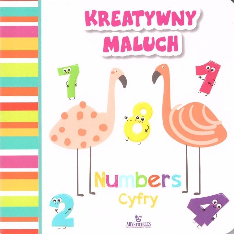 Kreatywny maluch Cyfry Number Books
