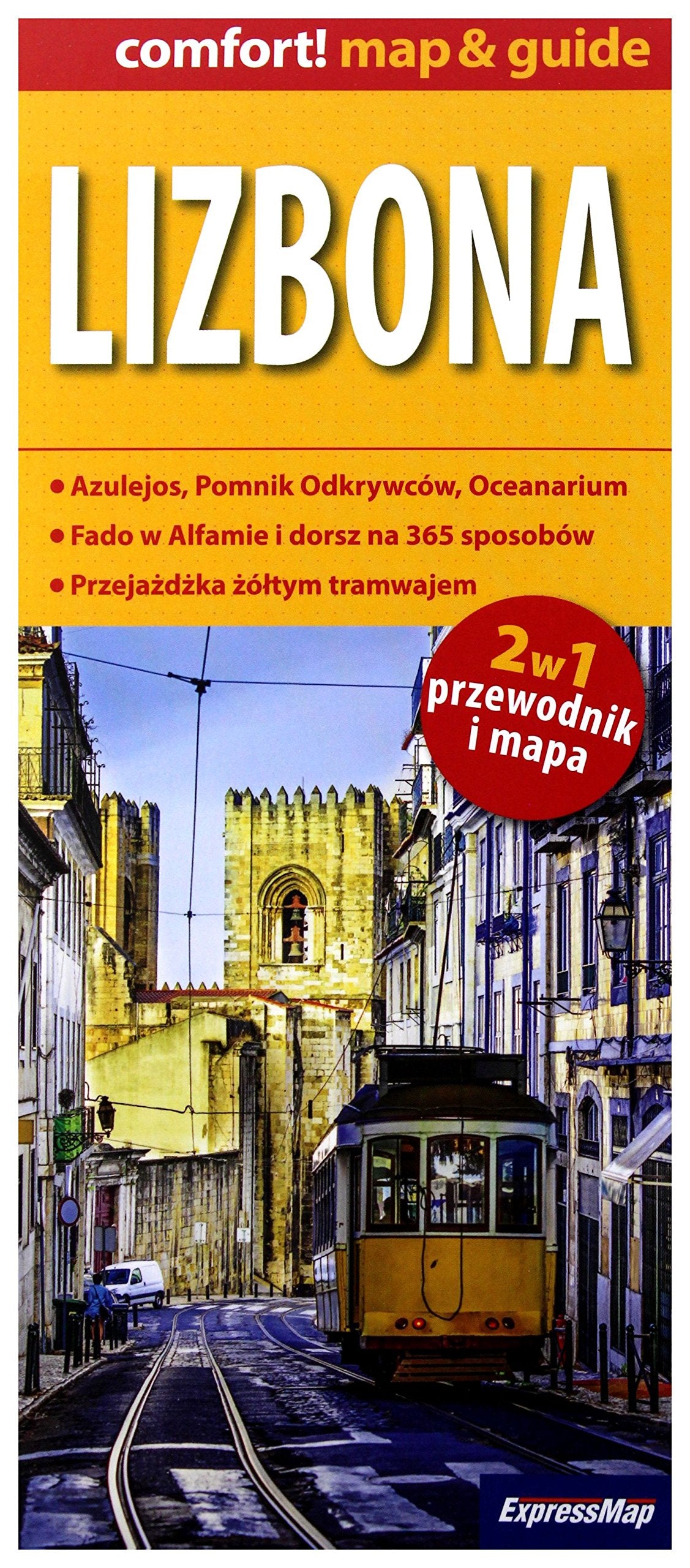 Comfort! map&guide Lizbona 2w1 laminat Books