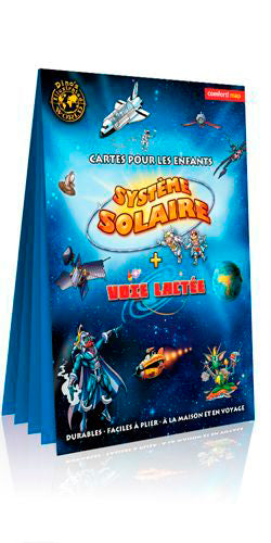 Système solaire + Voie lactée : cartes pour les enfants book